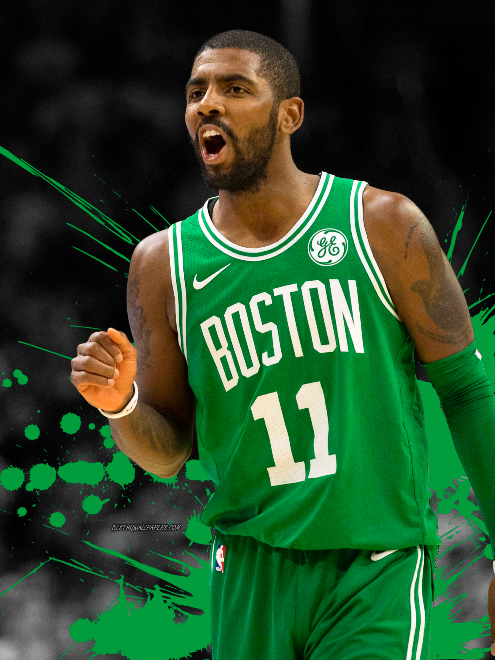 Laden Sie das Sport, Basketball, Nba, Boston Celtics, Kyrie Irving-Bild kostenlos auf Ihren PC-Desktop herunter