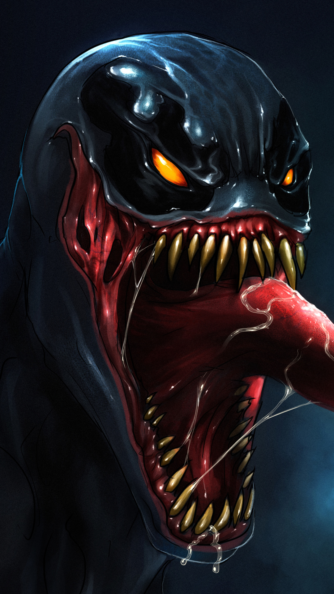 Handy-Wallpaper Comics, Venom kostenlos herunterladen.