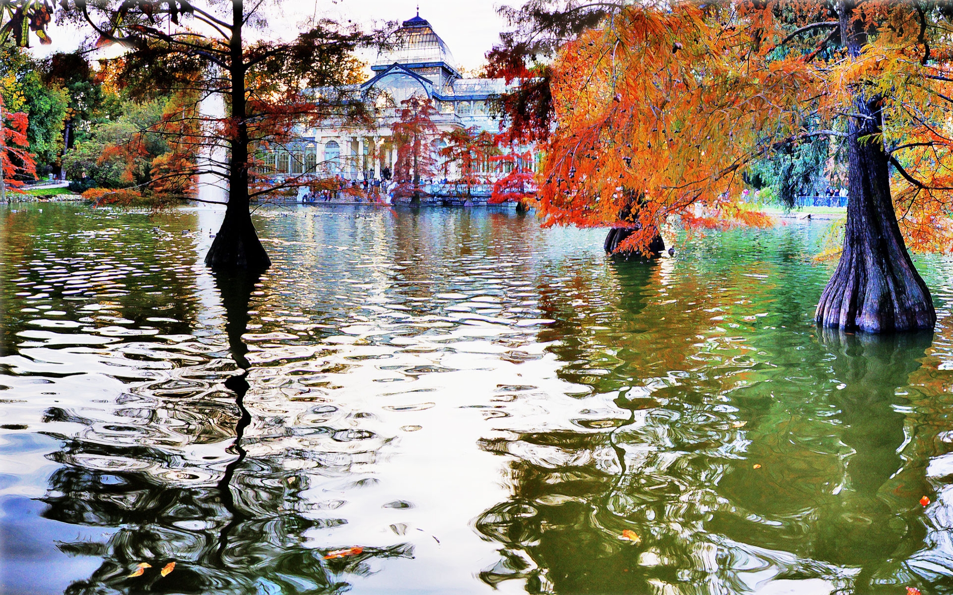 Download mobile wallpaper Man Made, Palacio De Cristal for free.