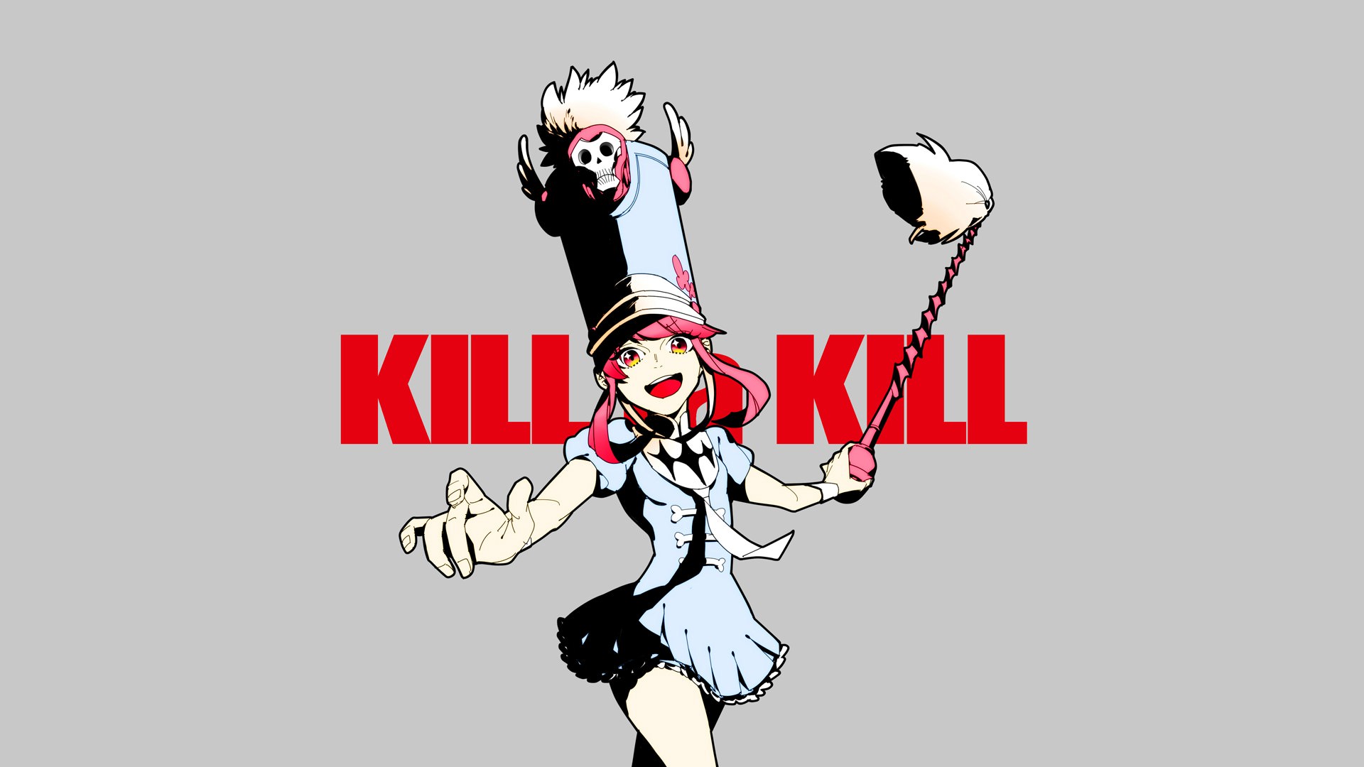 anime, kill la kill, nonon jakuzure