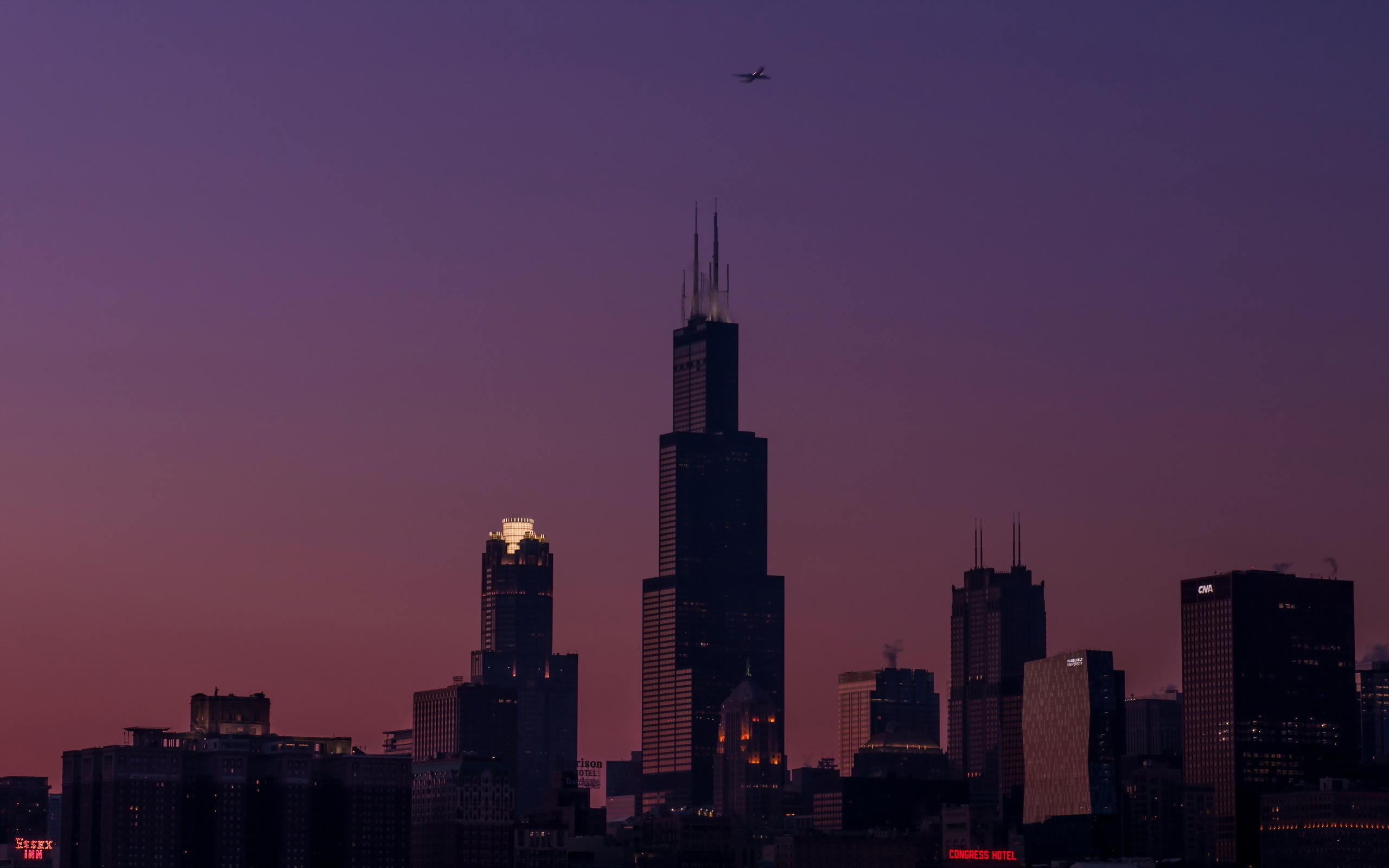 Handy-Wallpaper Chicago, Städte, Menschengemacht kostenlos herunterladen.