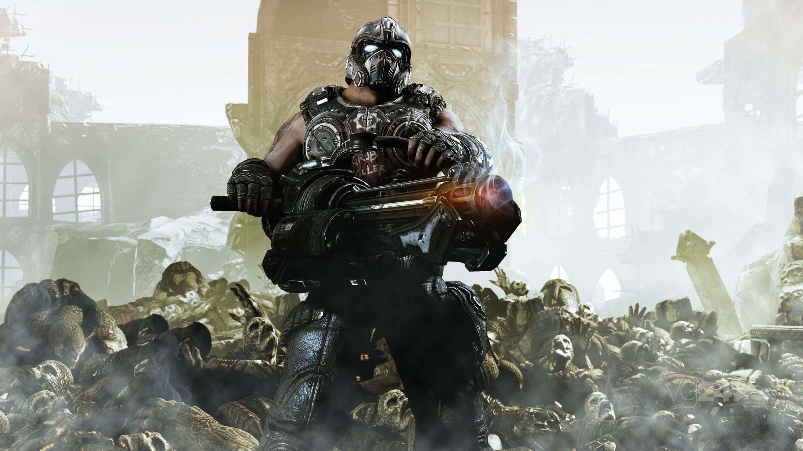 Descarga gratuita de fondo de pantalla para móvil de Gears Of War 3, Gears Of War, Videojuego.