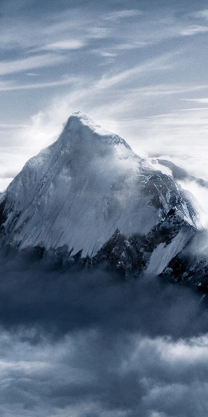 earth, mount everest, mountain, cloud, sky cellphone