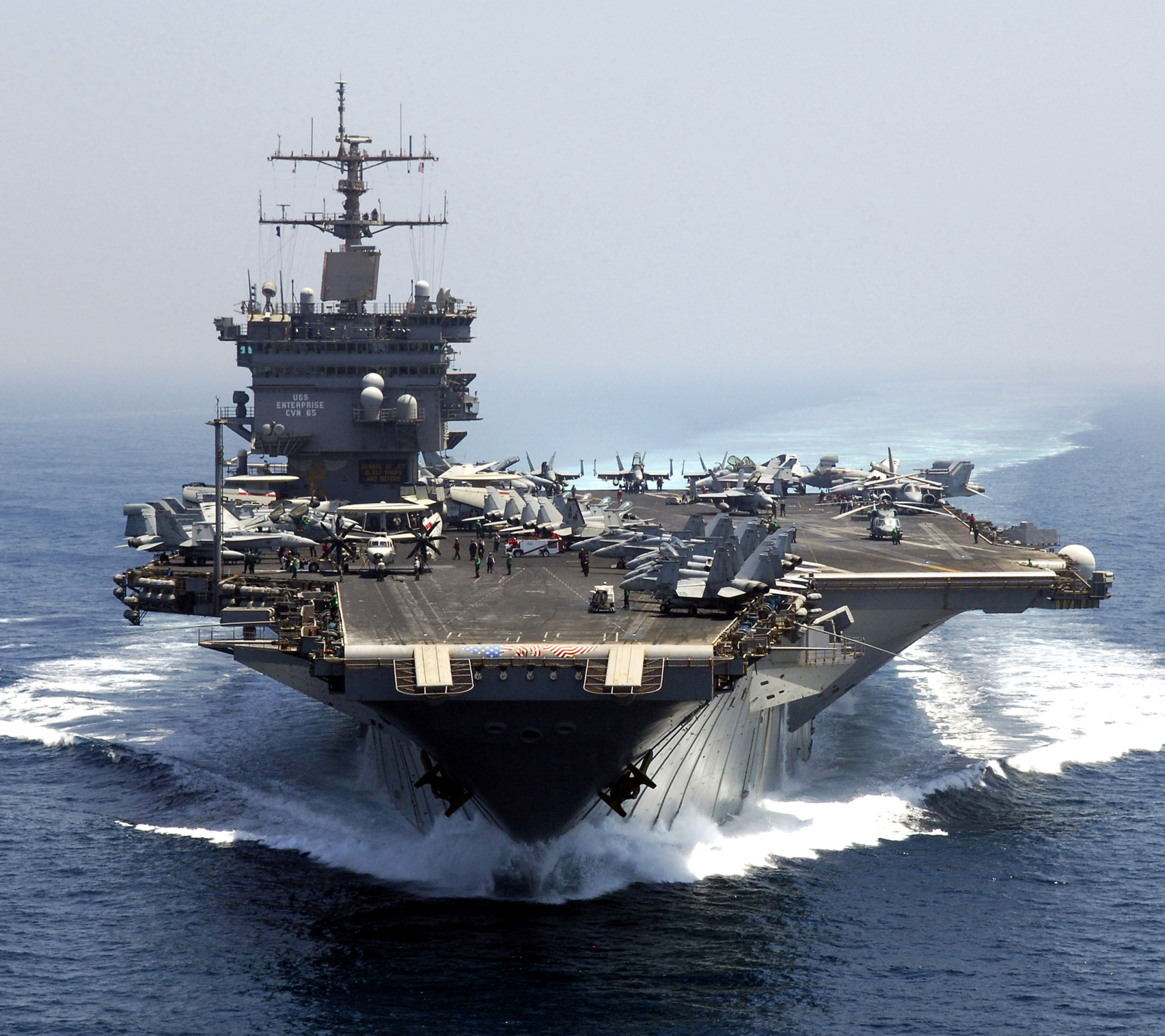 Handy-Wallpaper Militär, Flugzeugträger, Marine Der Vereinigten Staaten, Uss Enterprise (Cvn 80), Kriegsschiffe kostenlos herunterladen.