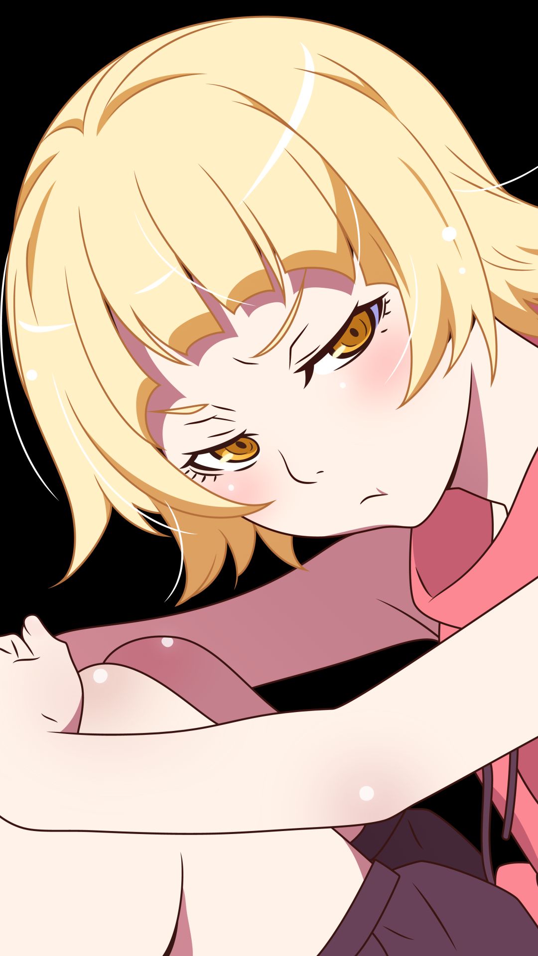 Handy-Wallpaper Animes, Monogatari (Serie), Shinobu Oshino kostenlos herunterladen.