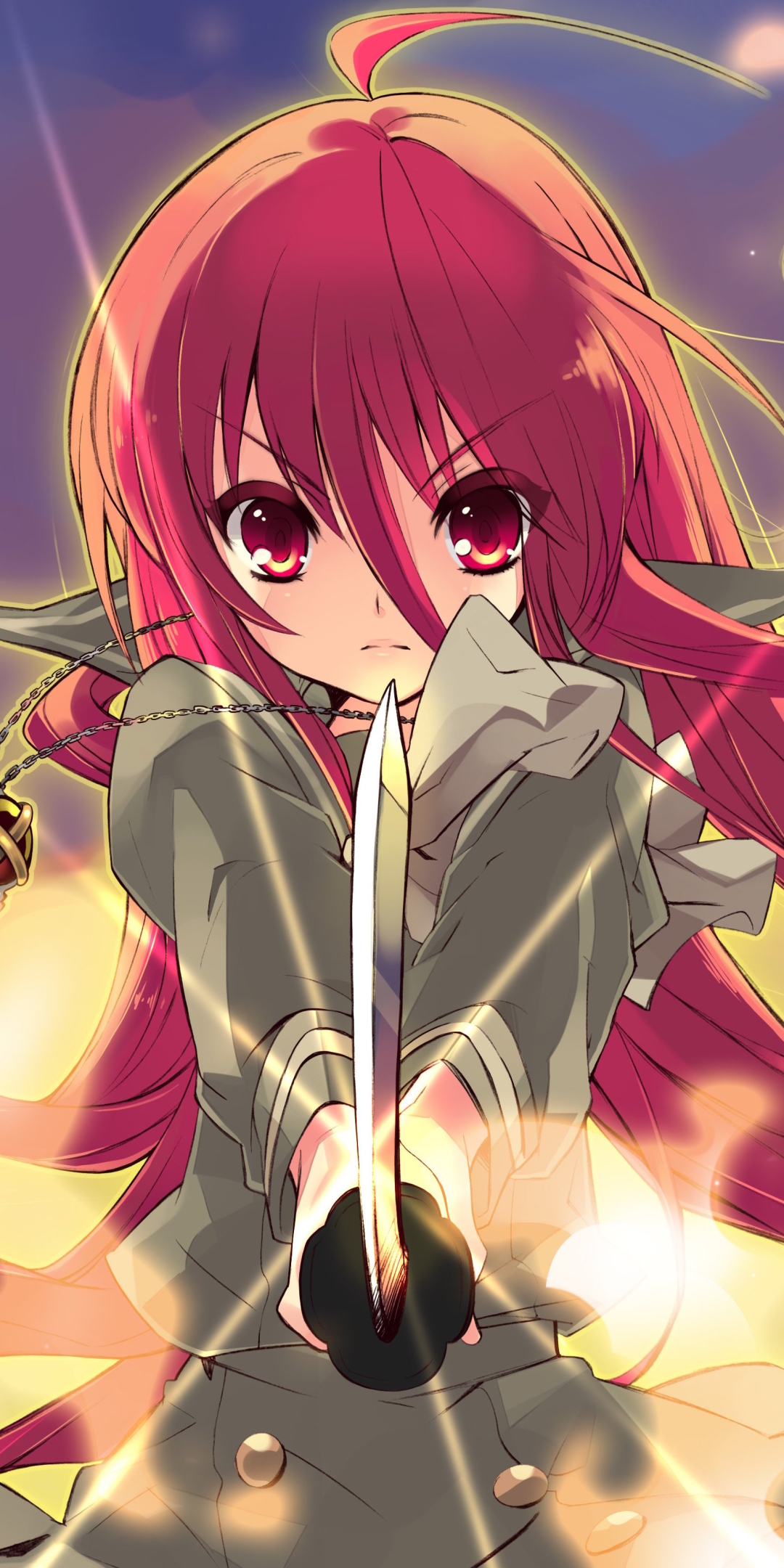 Download mobile wallpaper Anime, Weapon, Sword, Long Hair, Shakugan No Shana, Shana (Shakugan No Shana) for free.