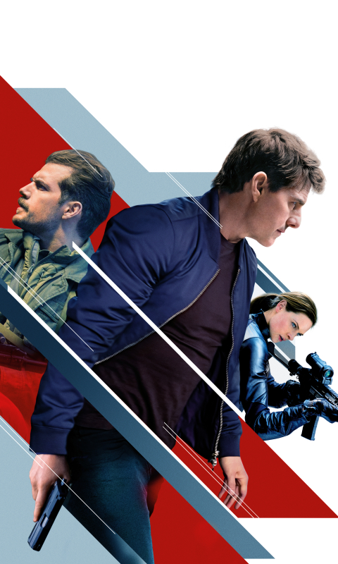 Download mobile wallpaper Movie, Henry Cavill, Ethan Hunt, Tom Cruise, Rebecca Ferguson, Mission: Impossible, Ilsa Faust, August Walker, Mission: Impossible Fallout for free.