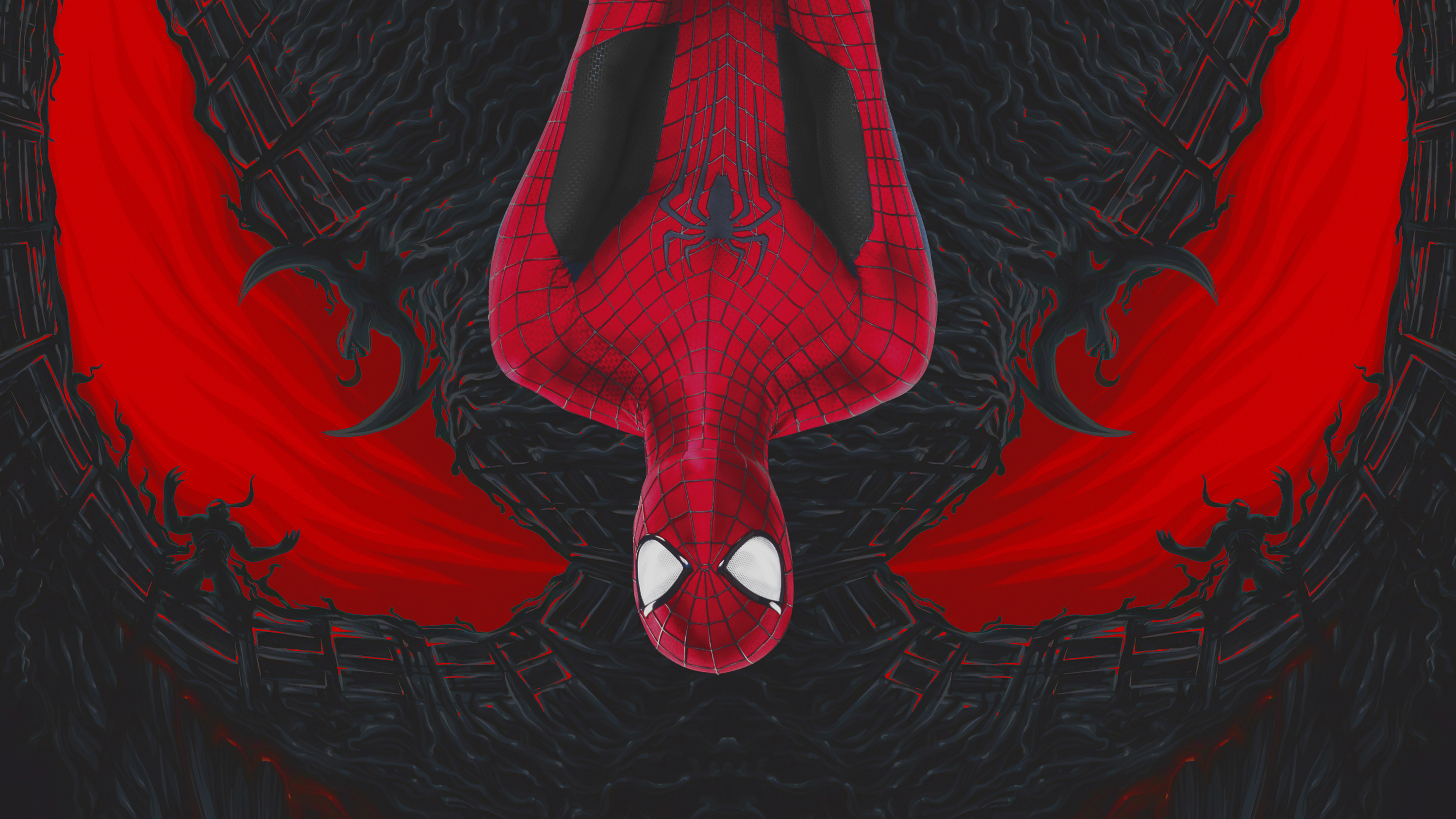 Descarga gratuita de fondo de pantalla para móvil de Veneno, Historietas, Spider Man.