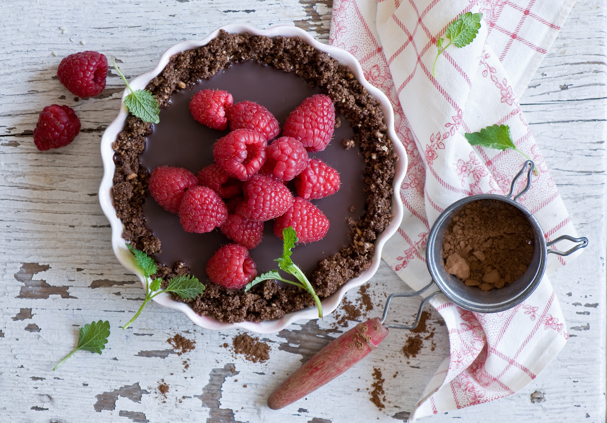 Free download wallpaper Food, Chocolate, Raspberry, Still Life, Cake, Berry on your PC desktop