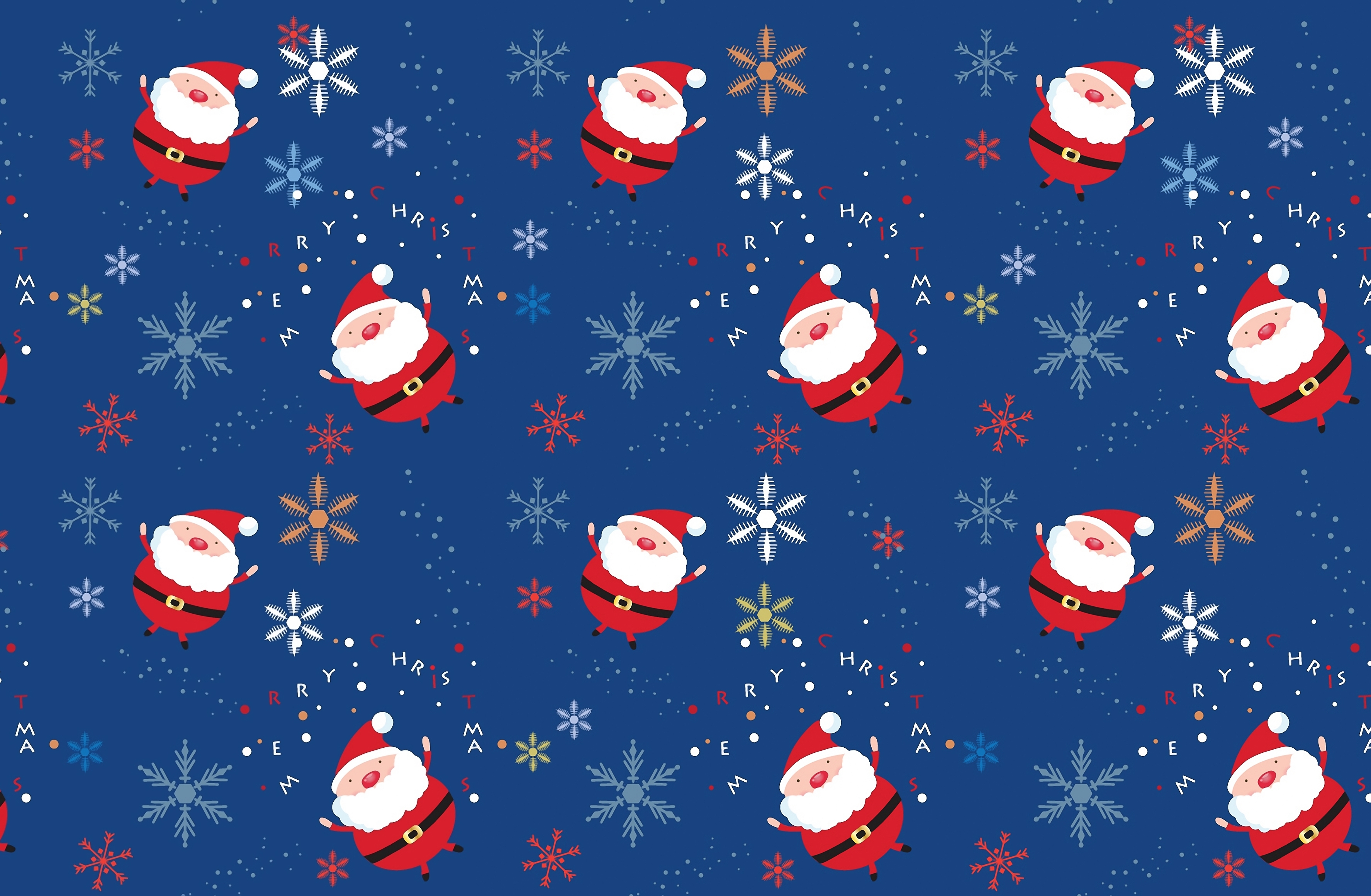 Download mobile wallpaper Christmas, Holiday, Santa for free.