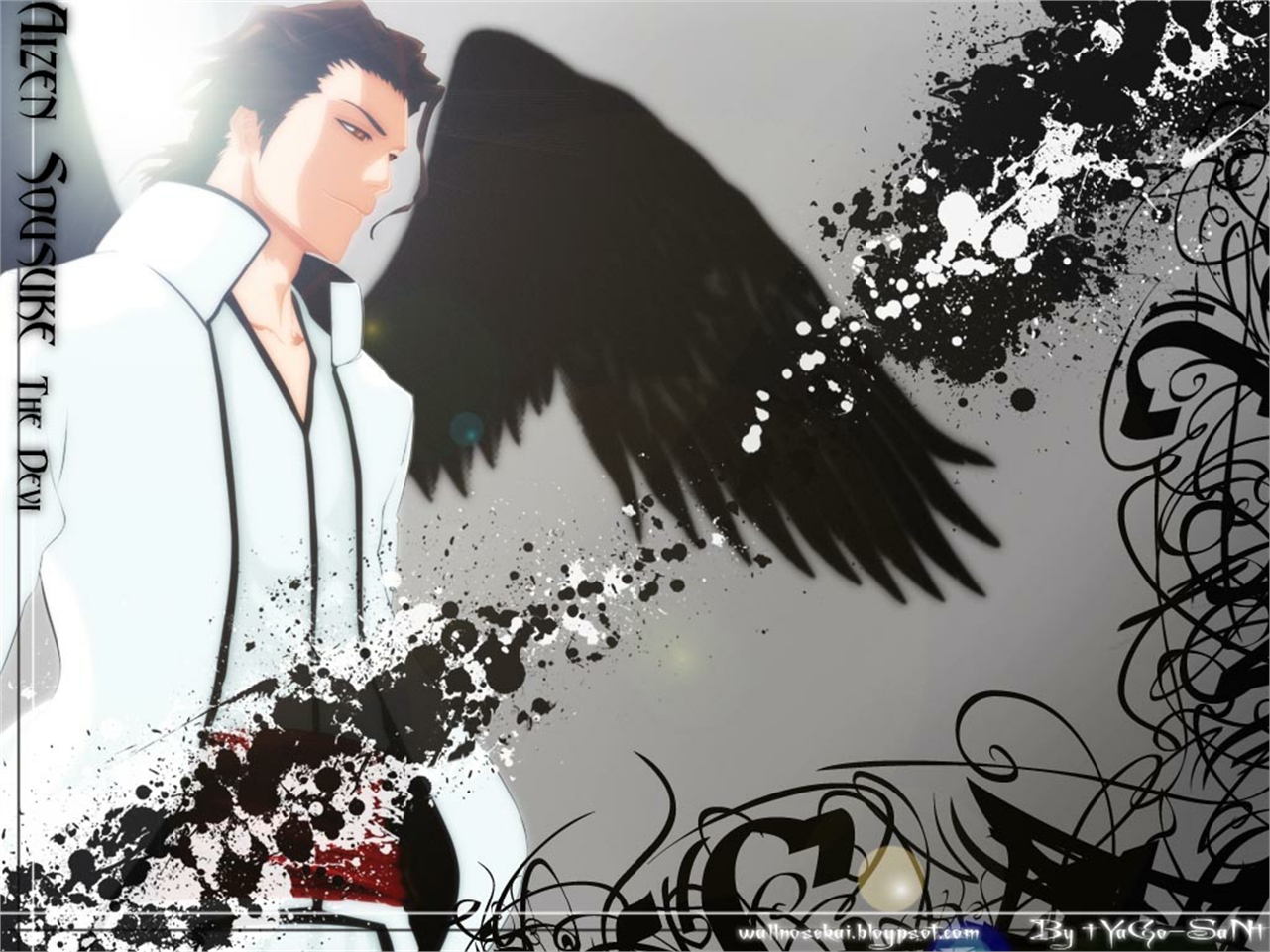 Baixar papel de parede para celular de Anime, Alvejante, Sousuke Aizen gratuito.