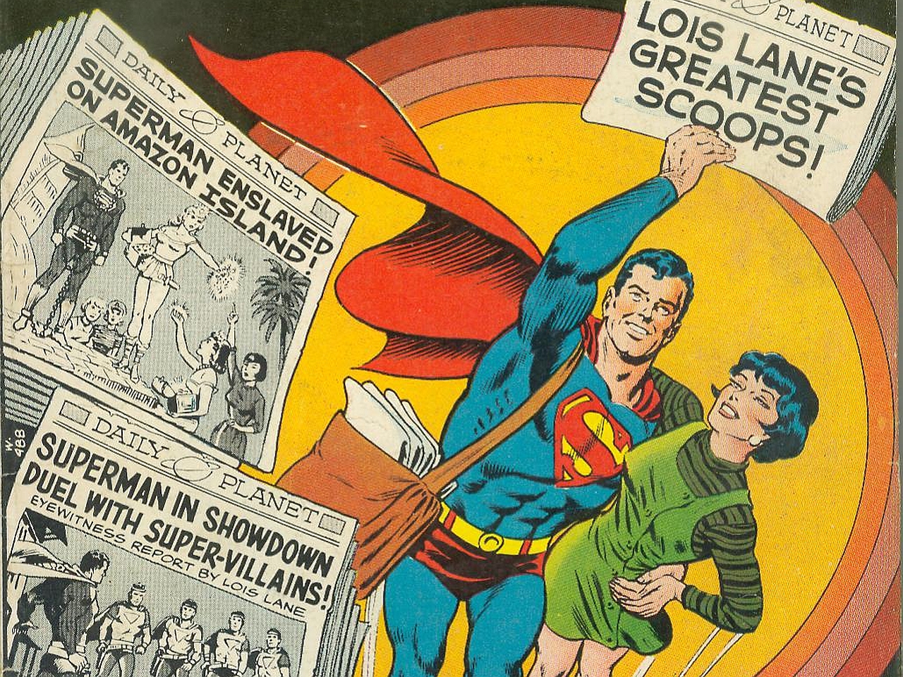 1483451画像をダウンロード漫画, スーパーマン, dcコミックス, ロイス・レーン-壁紙とスクリーンセーバーを無料で