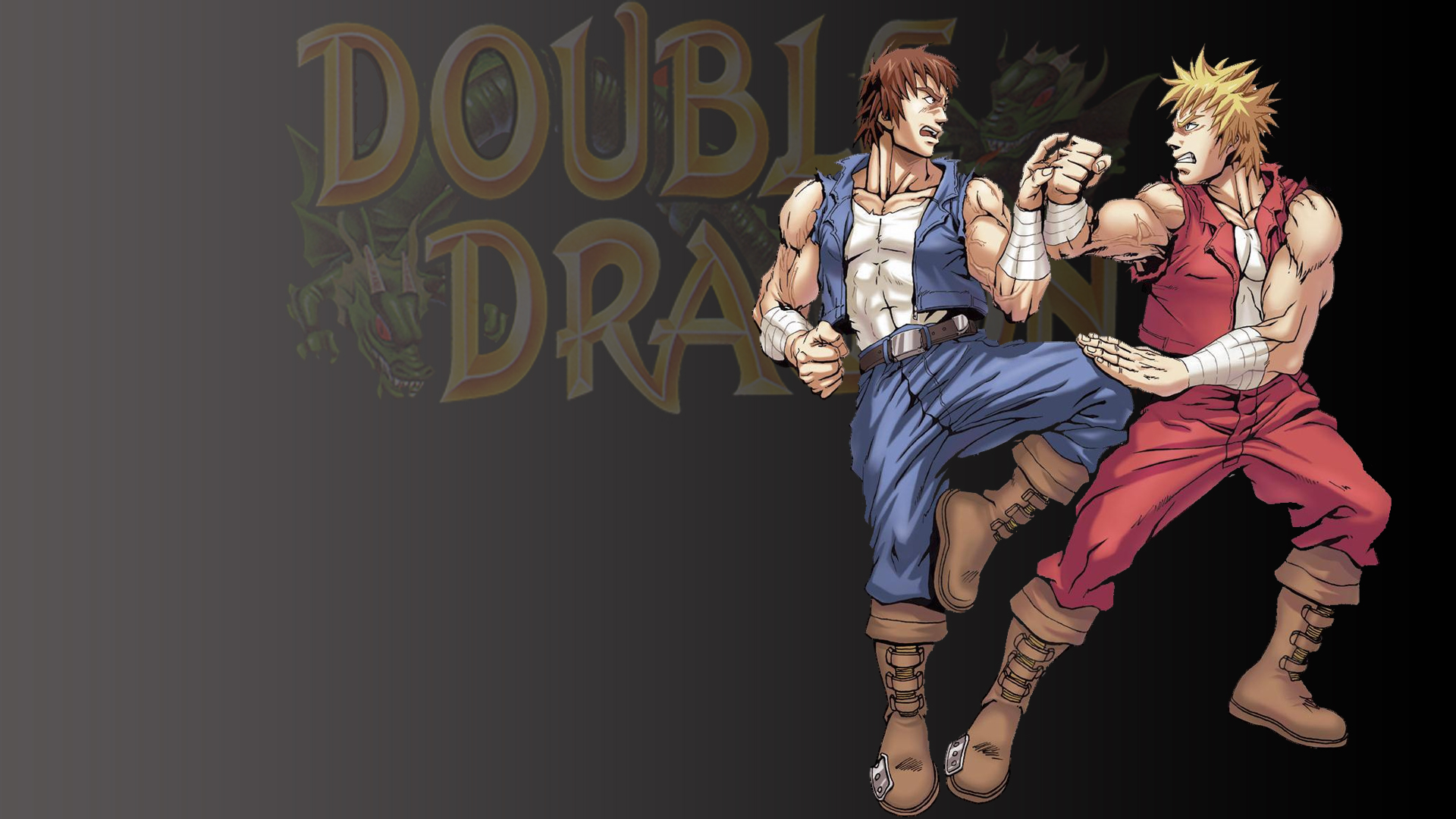 video game, double dragon