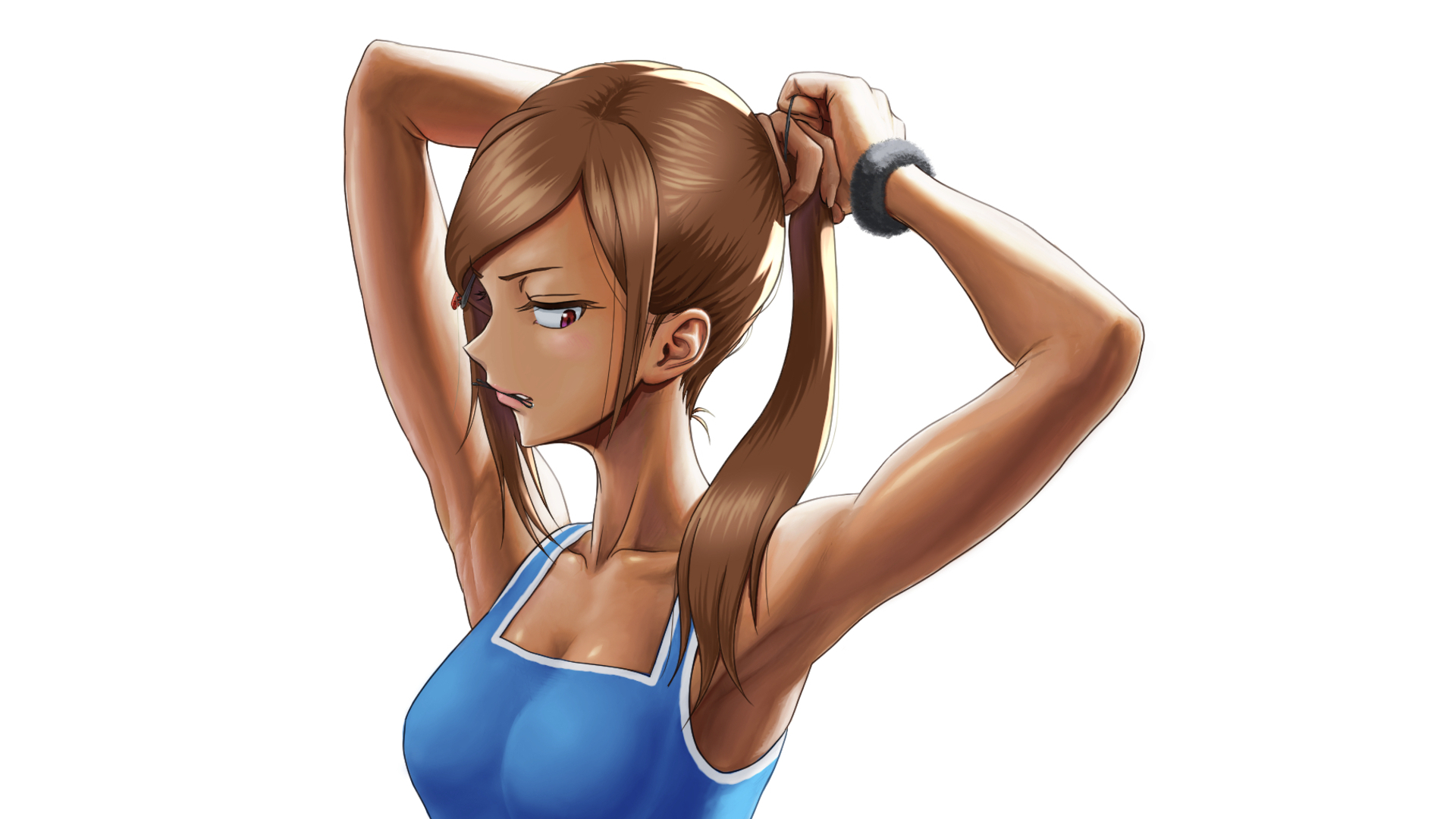Download mobile wallpaper Anime, Ayaka Uehara, How Heavy Are The Dumbbells You Lift? for free.
