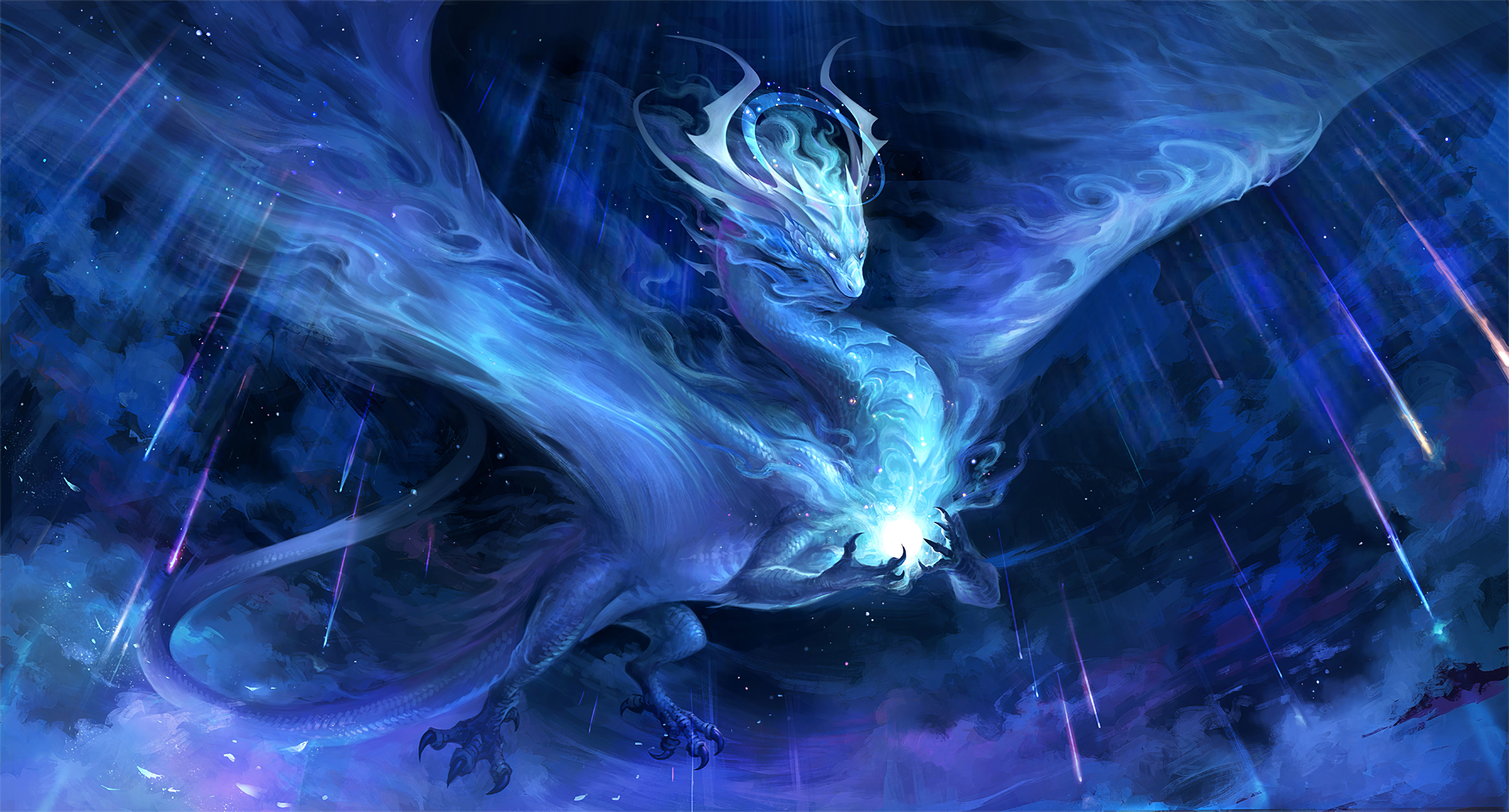 Free download wallpaper Fantasy, Dragon on your PC desktop