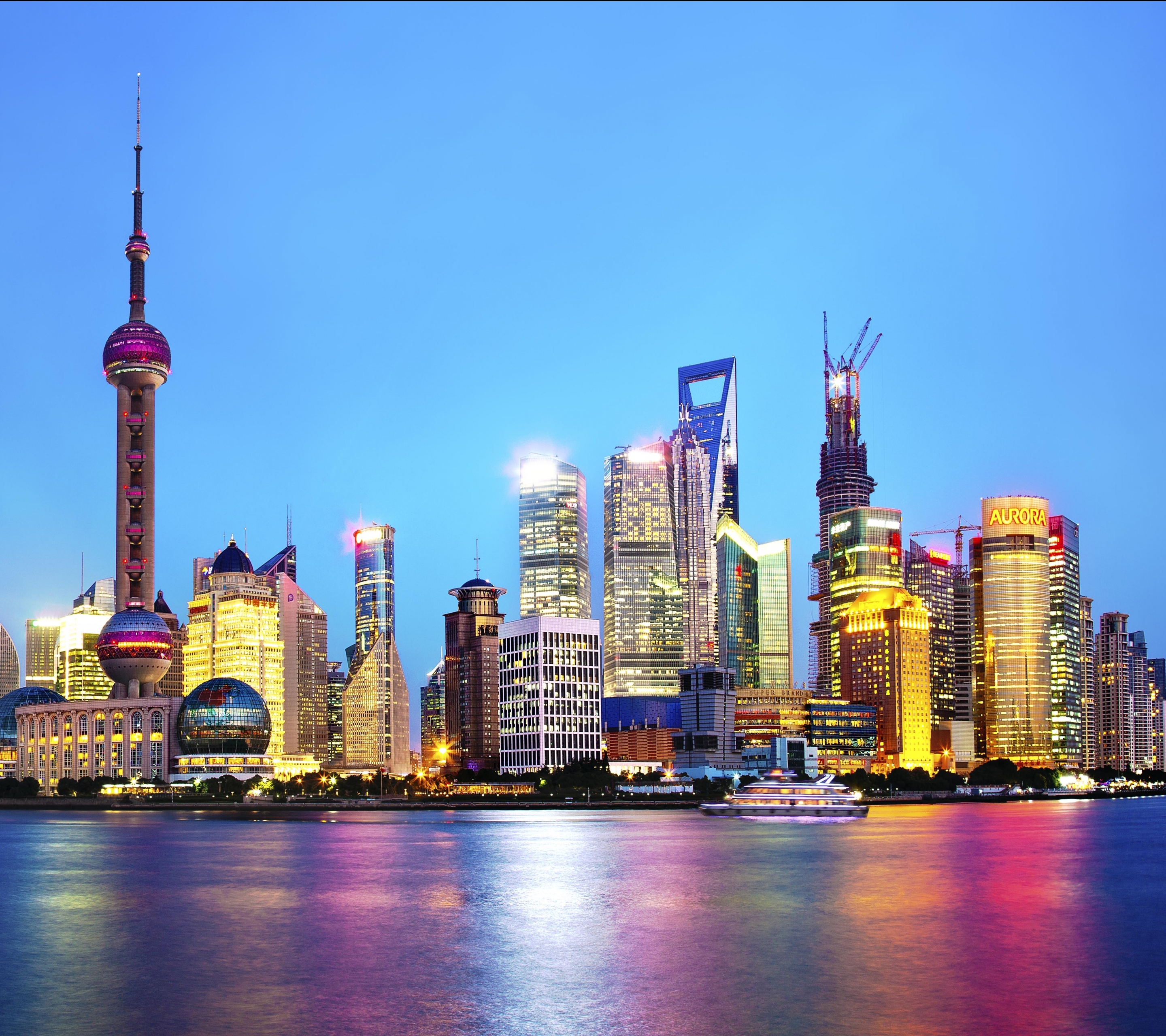 Download mobile wallpaper Cities, Shanghai, Man Made for free.