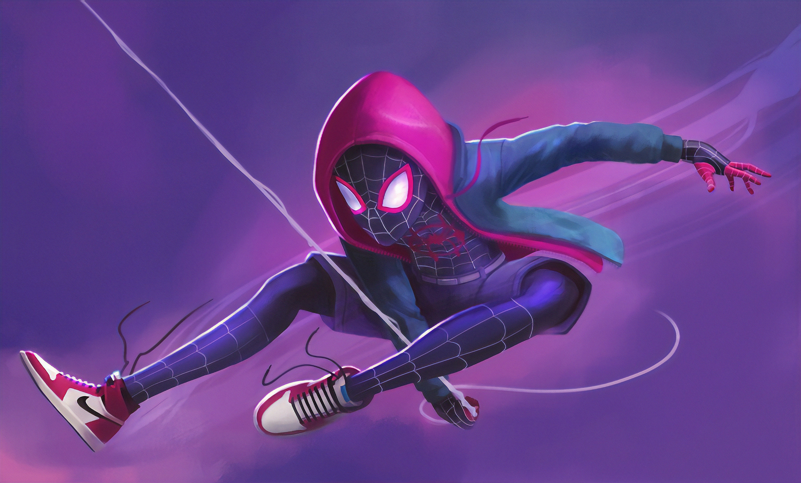 Download mobile wallpaper Spider Man, Movie, Miles Morales, Spider Man: Into The Spider Verse for free.