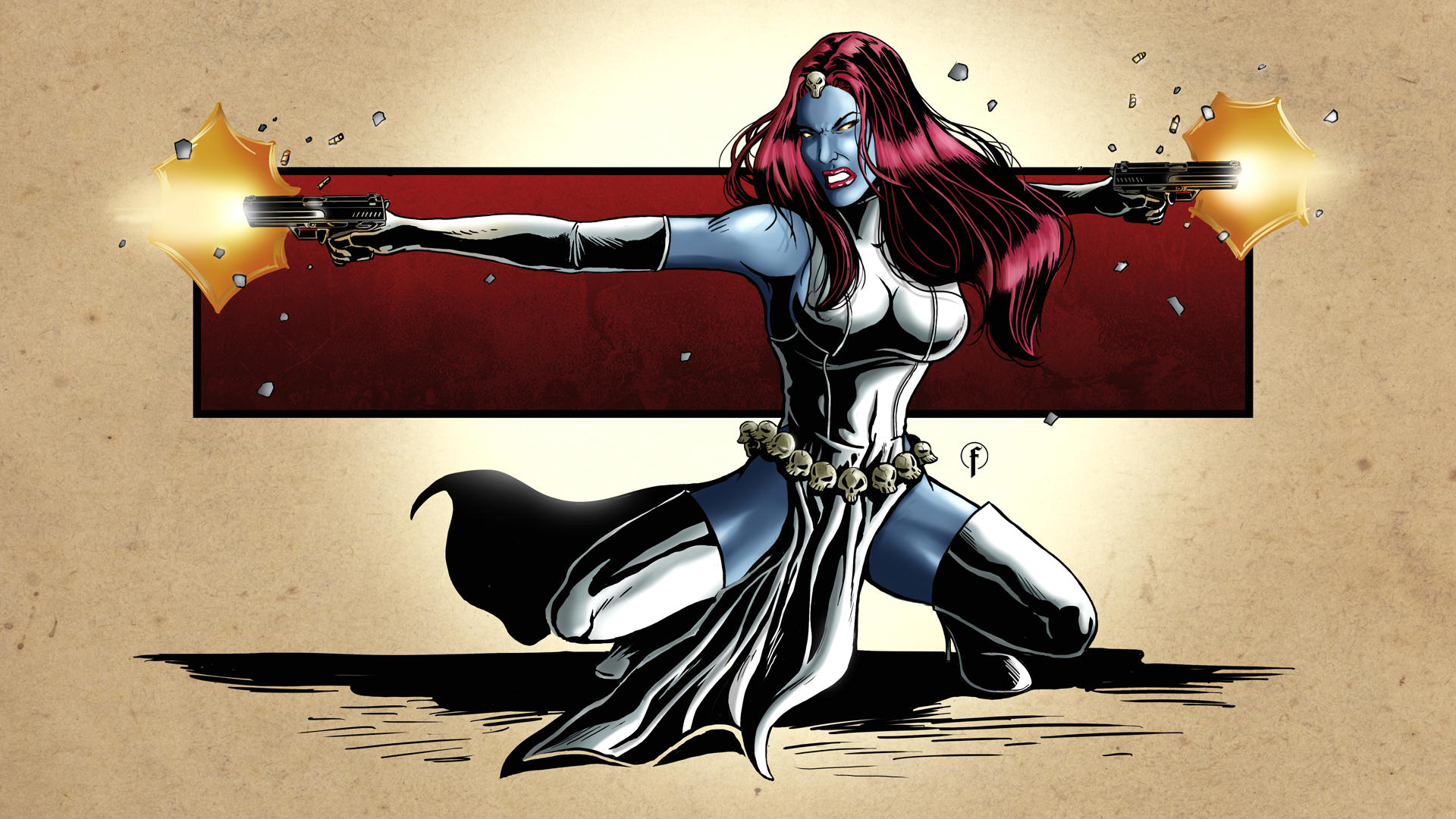 Download mobile wallpaper Mystique (Marvel Comics), X Men, Comics for free.