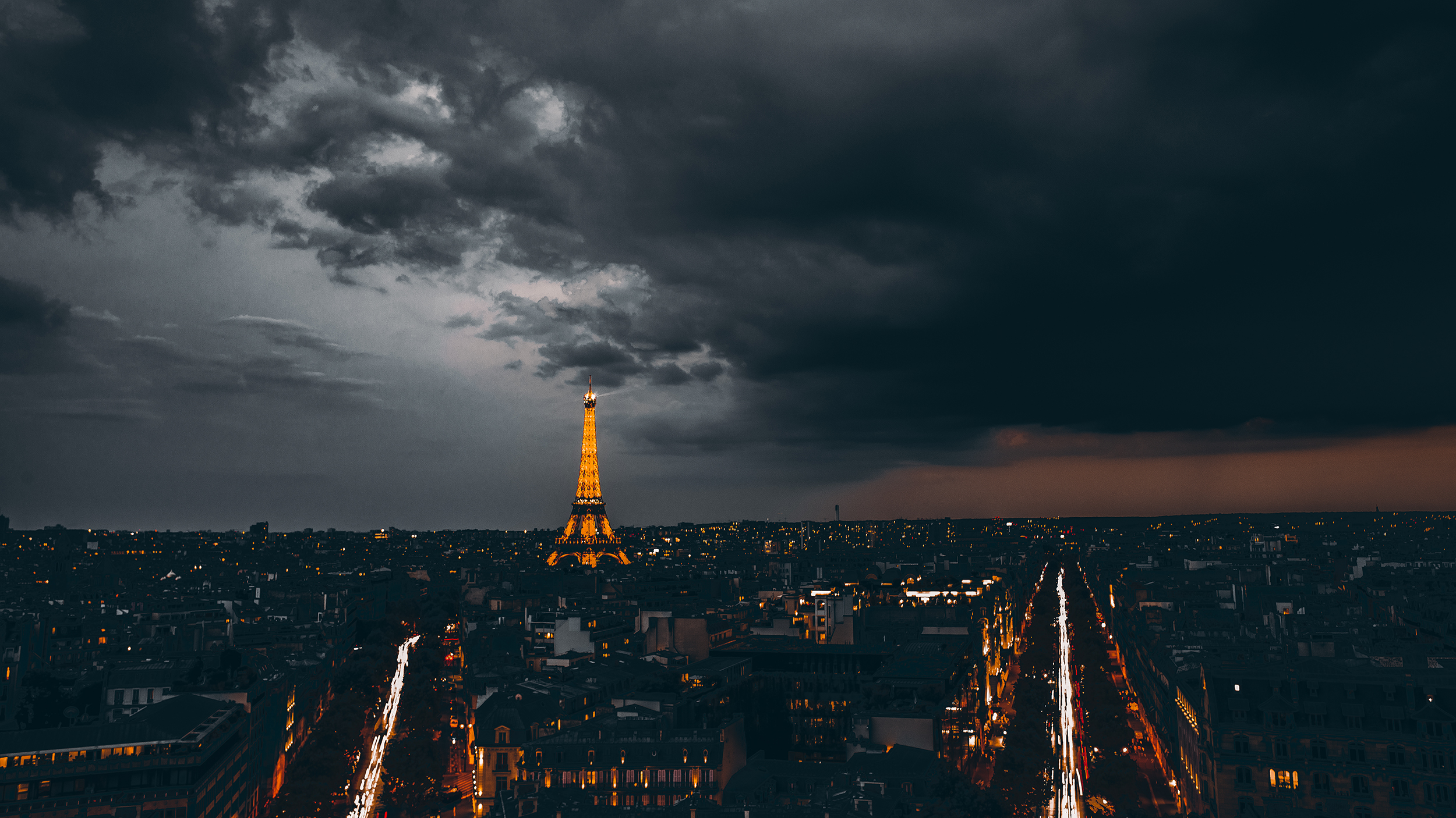 Download mobile wallpaper Paris, Eiffel Tower, Monuments, City, France, Cityscape, Cloud, Monument, Man Made for free.