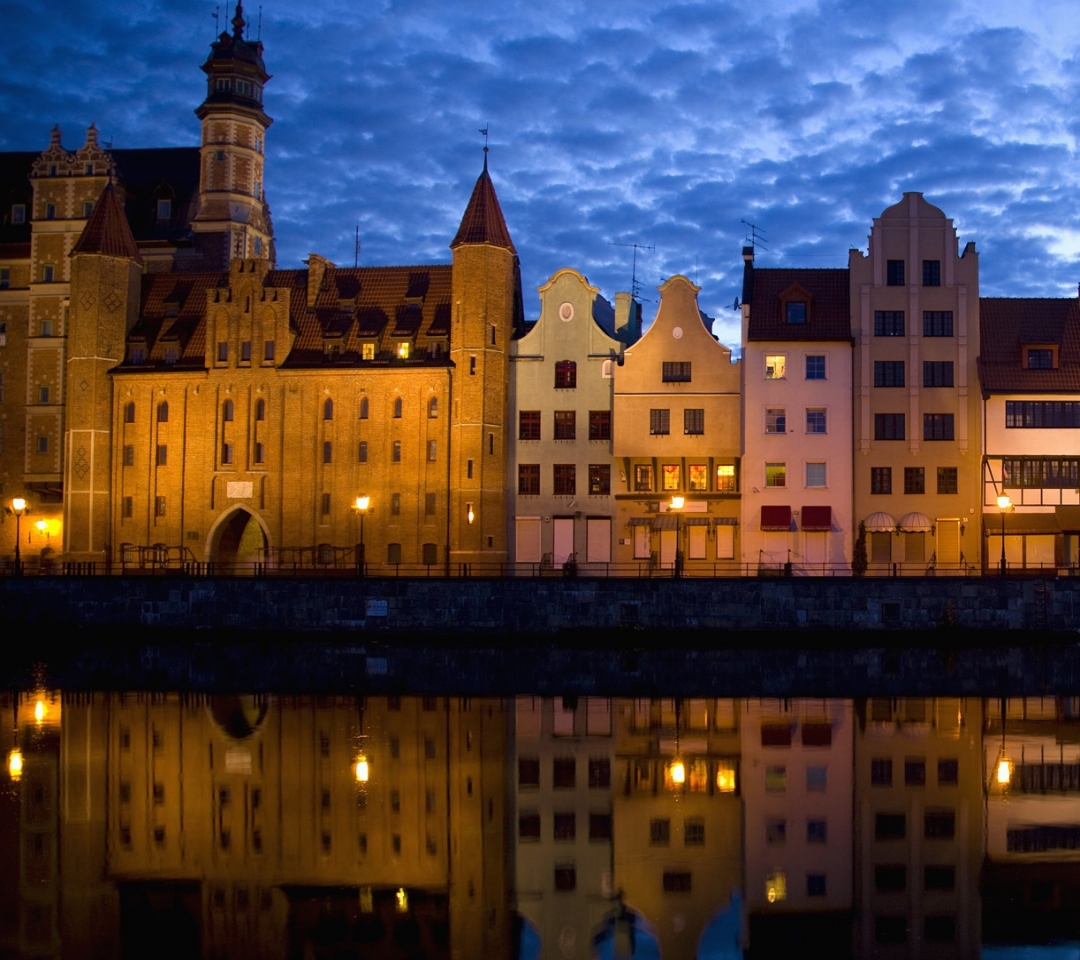 Download mobile wallpaper Man Made, Gdansk, Towns for free.