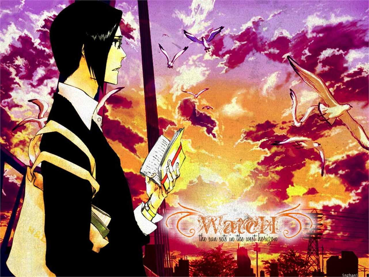 Handy-Wallpaper Bleach, Animes, Uryu Ishida kostenlos herunterladen.