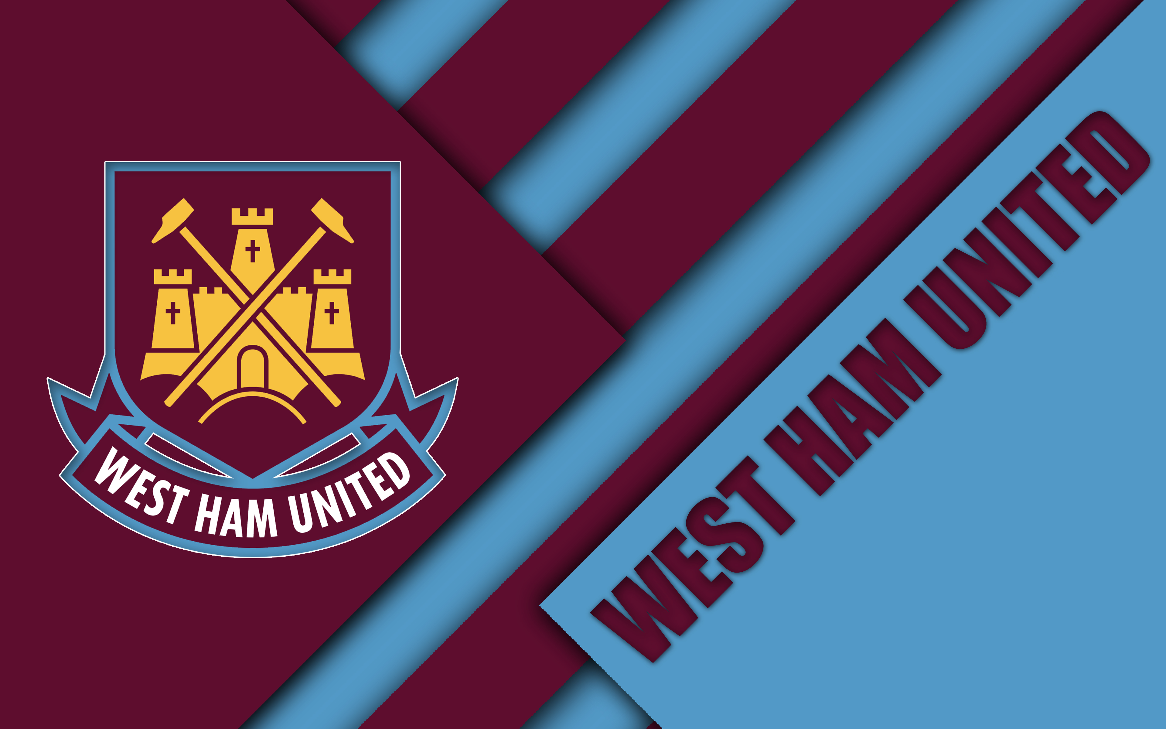 west ham united f c, sports, emblem, logo, soccer