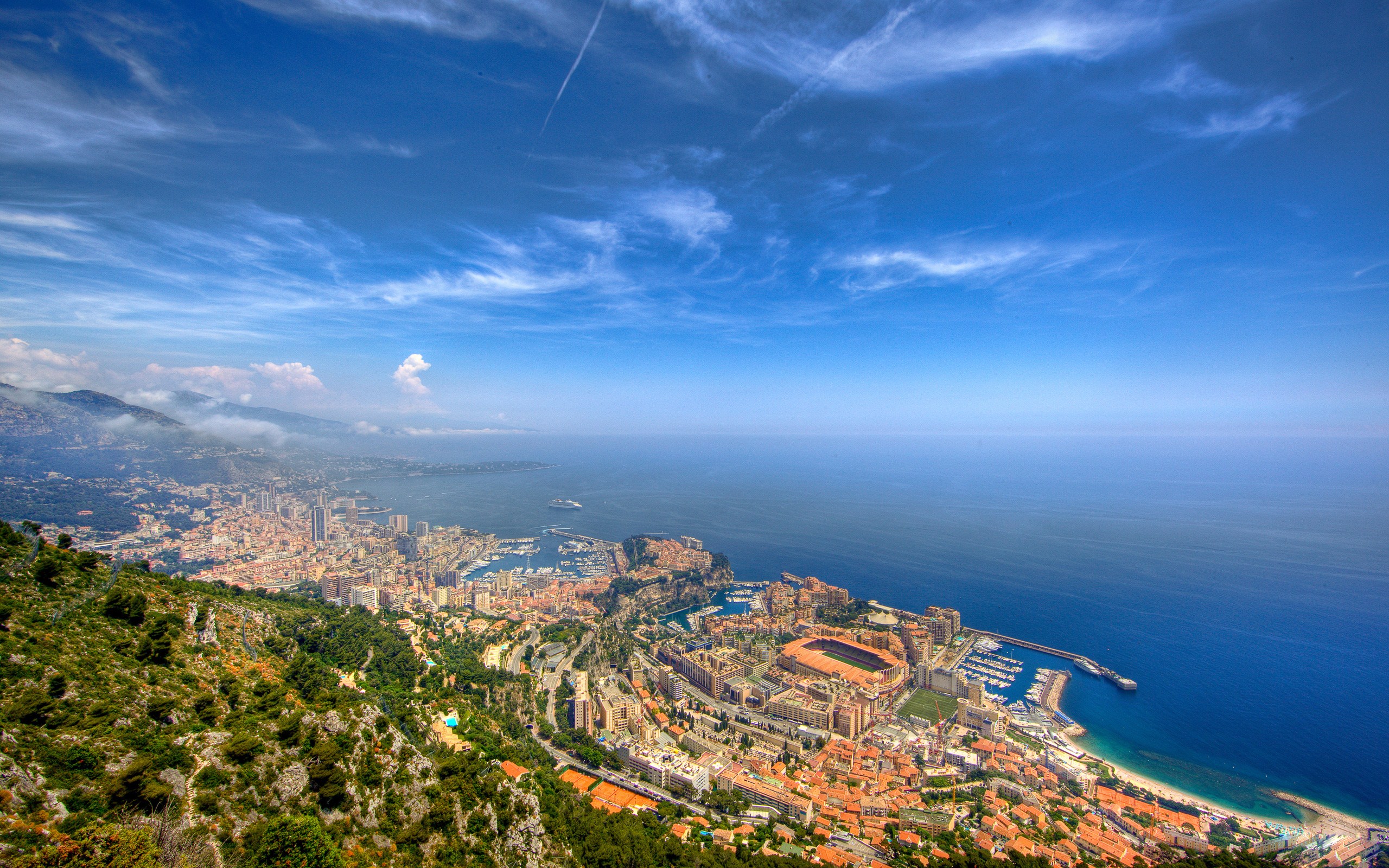 Скачать картинку Монако, Города, Ландшафт, Сделано Человеком, Город в телефон бесплатно.