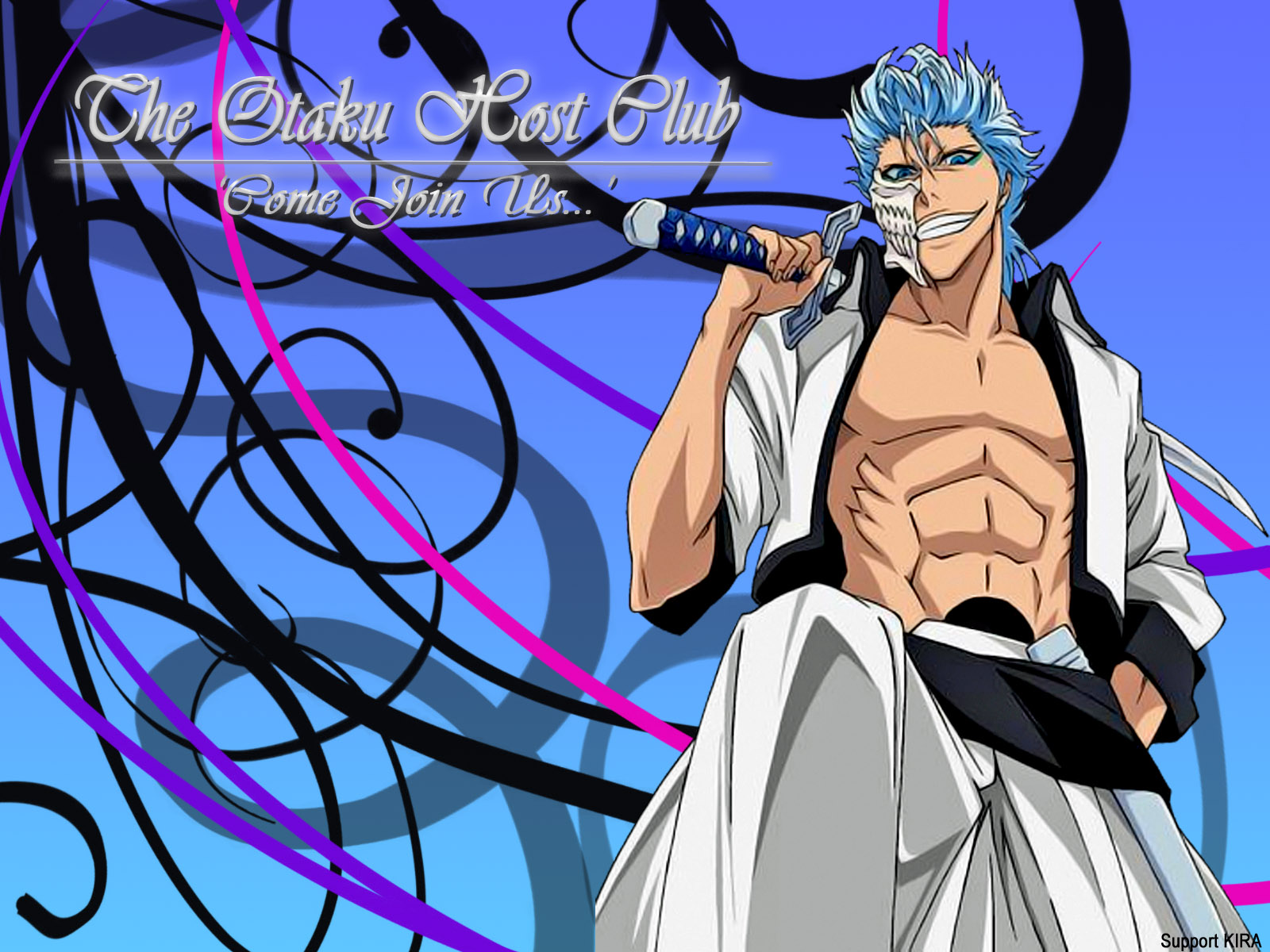 Handy-Wallpaper Grimmjow Jaegerjaquez, Bleach, Animes kostenlos herunterladen.