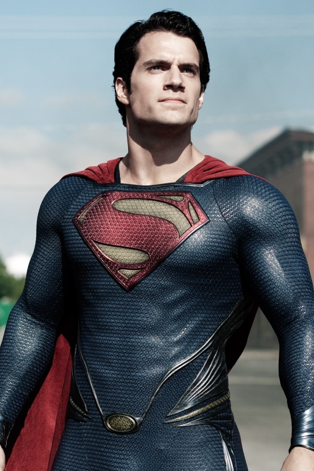Скачати мобільні шпалери Супермен, Людина Зі Сталі, Фільм, Генрі Кавілл безкоштовно.