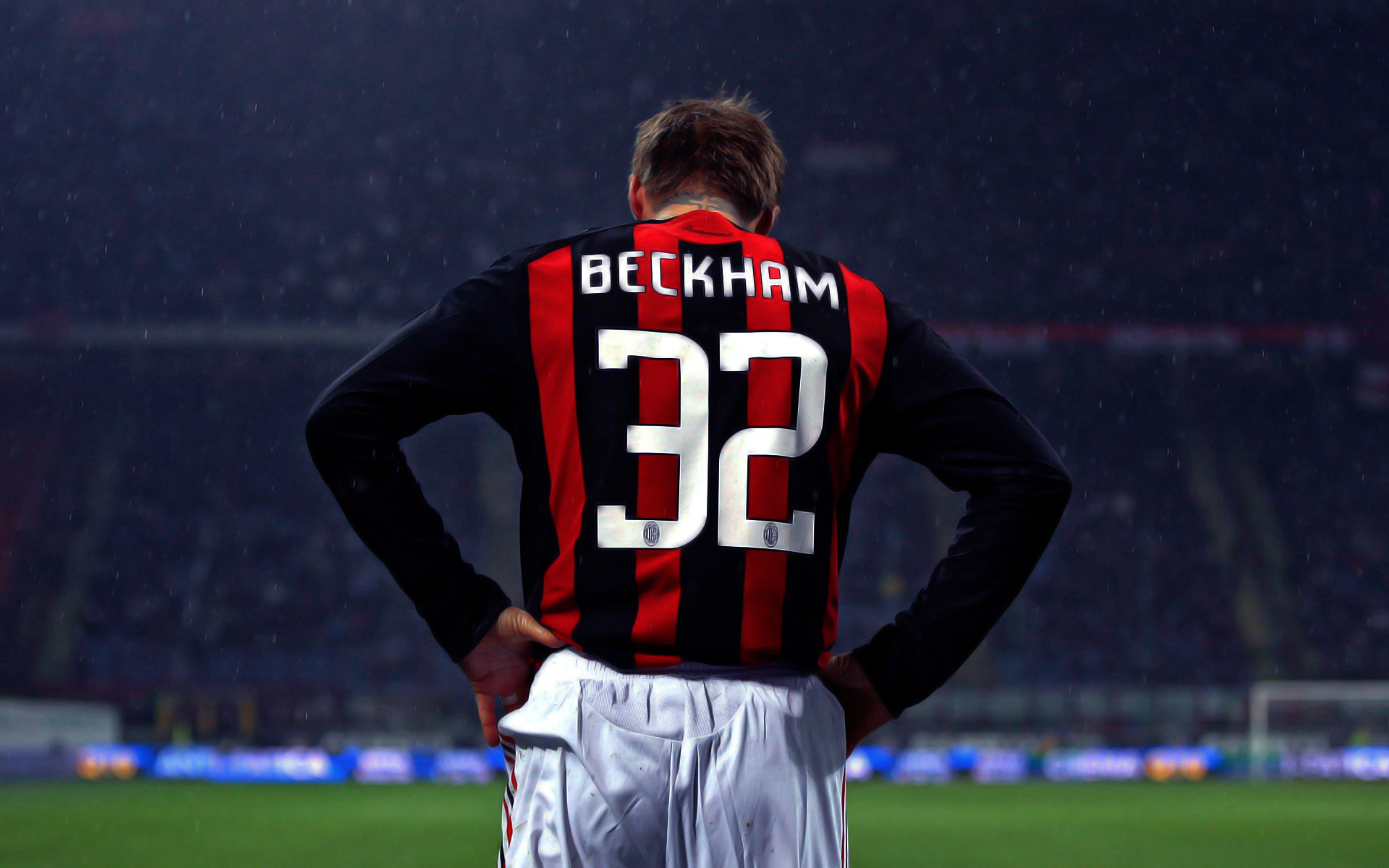Téléchargez des papiers peints mobile David Beckham, Des Sports, Football, Ac Milan gratuitement.