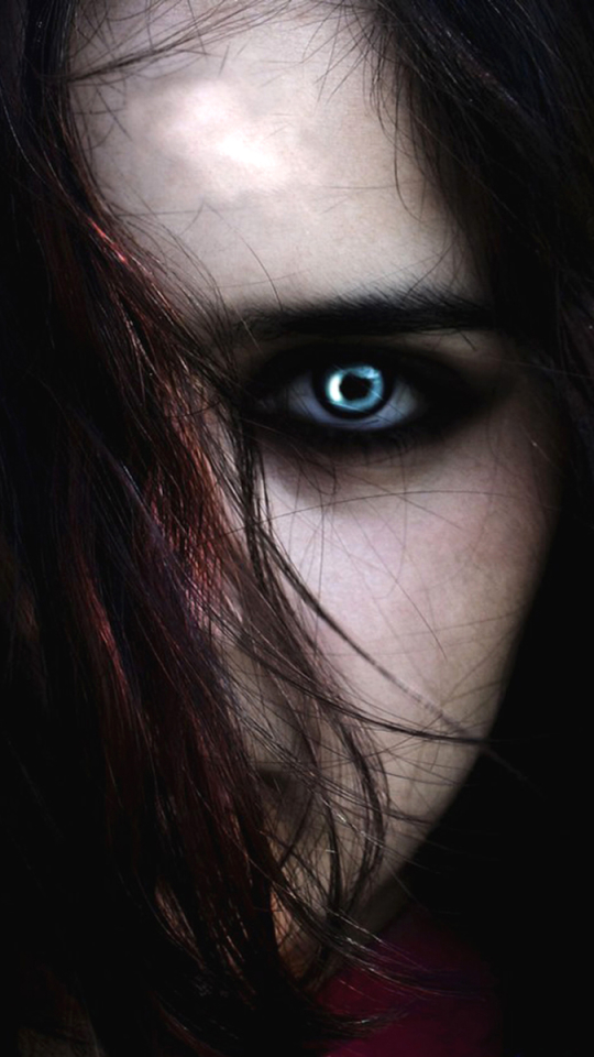 Download mobile wallpaper Fantasy, Dark, Hair, Eye, Vampire for free.