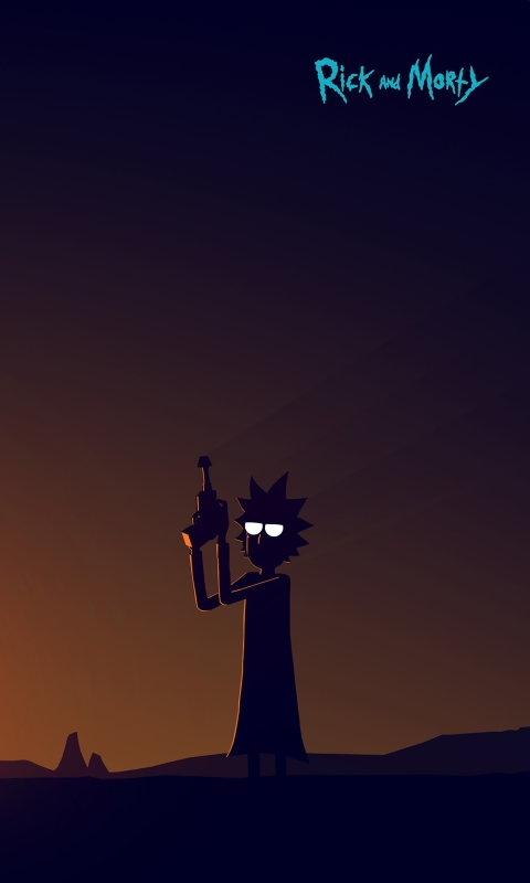 Download mobile wallpaper Tv Show, Minimalist, Rick Sanchez, Rick And Morty for free.