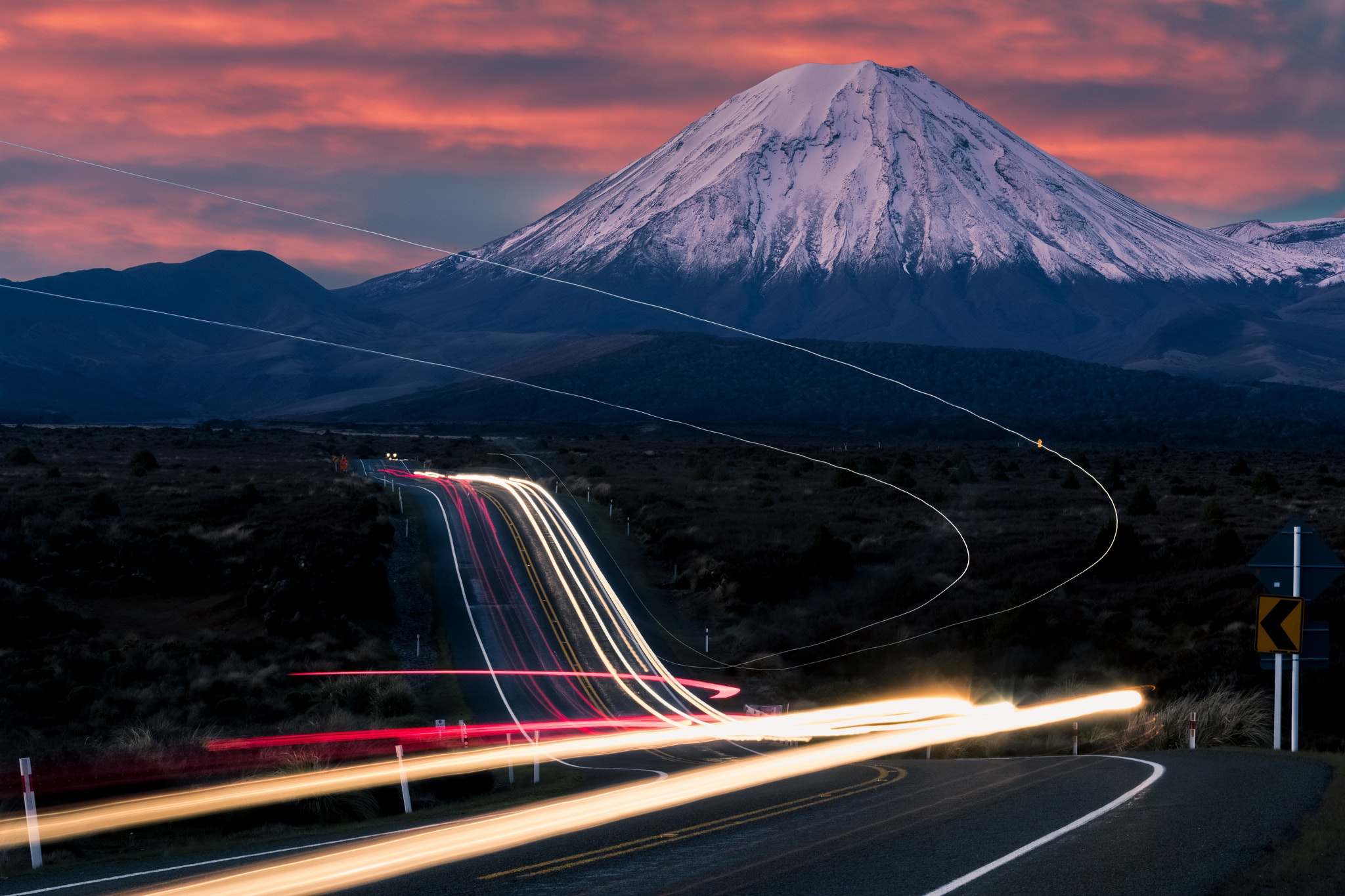 PCデスクトップに道, 写真撮影, タイムラプス画像を無料でダウンロード