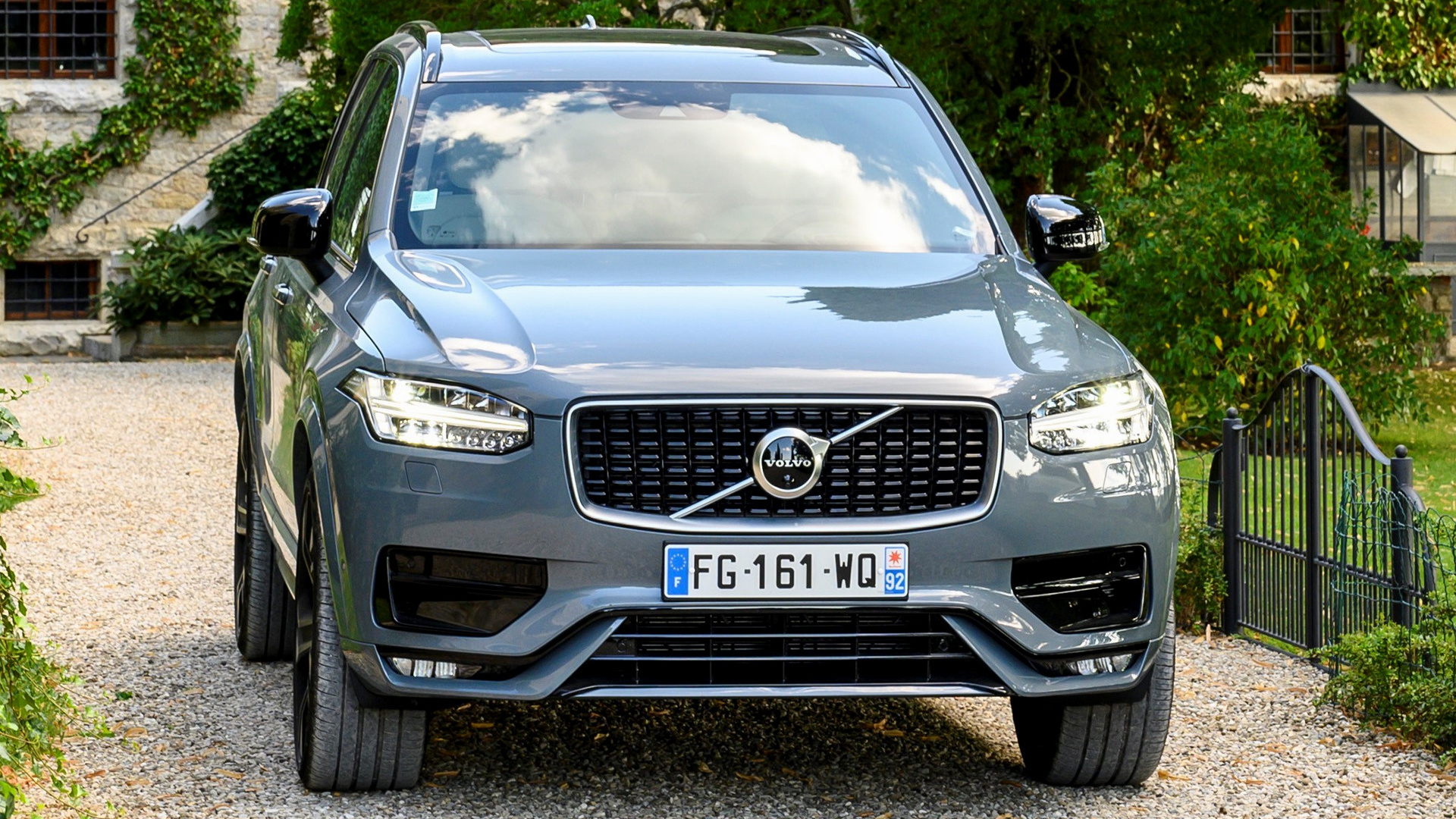 Free download wallpaper Volvo, Car, Suv, Vehicles, Silver Car, Crossover Car, Volvo Xc90 R Design on your PC desktop