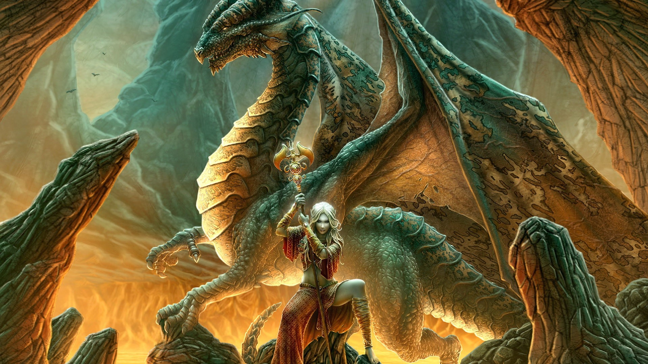 Download mobile wallpaper Fantasy, Dragon for free.