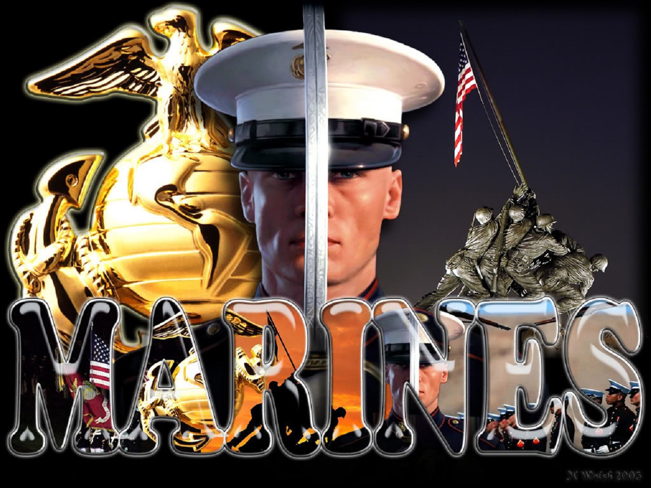 1459339 télécharger l'image militaire, marin, corps des marines, marines, soldat - fonds d'écran et économiseurs d'écran gratuits