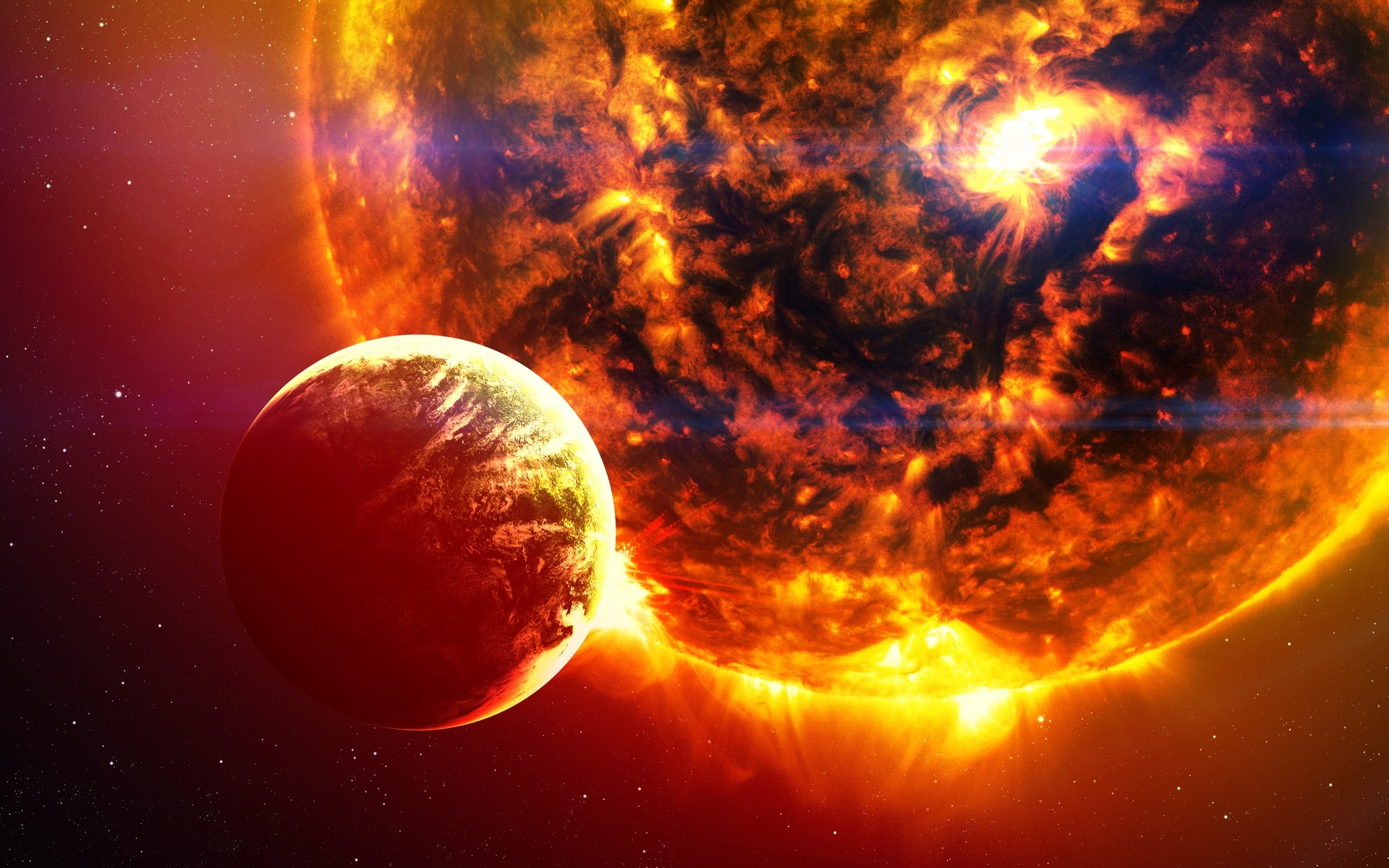 Descarga gratis la imagen Sol, Ciencia Ficción en el escritorio de tu PC