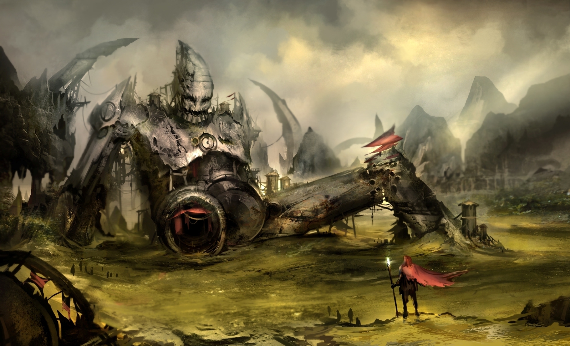 Free download wallpaper Fantasy, Robot, Sci Fi on your PC desktop