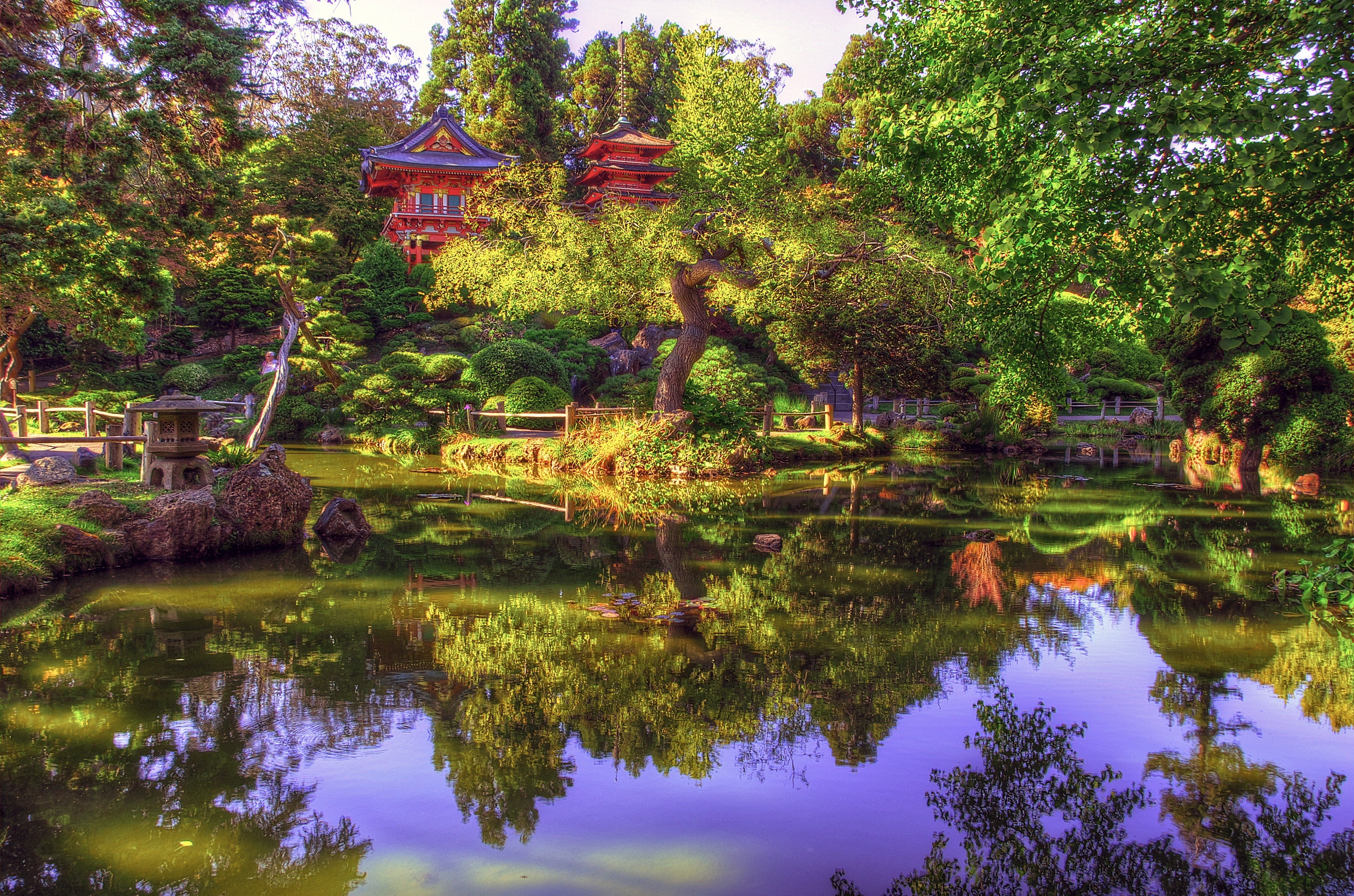 656013壁紙のダウンロードマンメイド, 日本庭園, 日本, 夏, 寺, 禅-スクリーンセーバーと写真を無料で