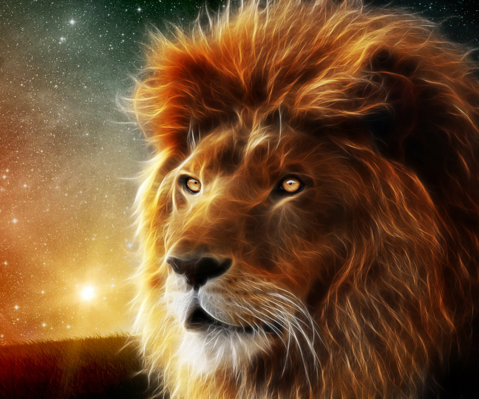 Download mobile wallpaper Cats, Lion, Animal for free.