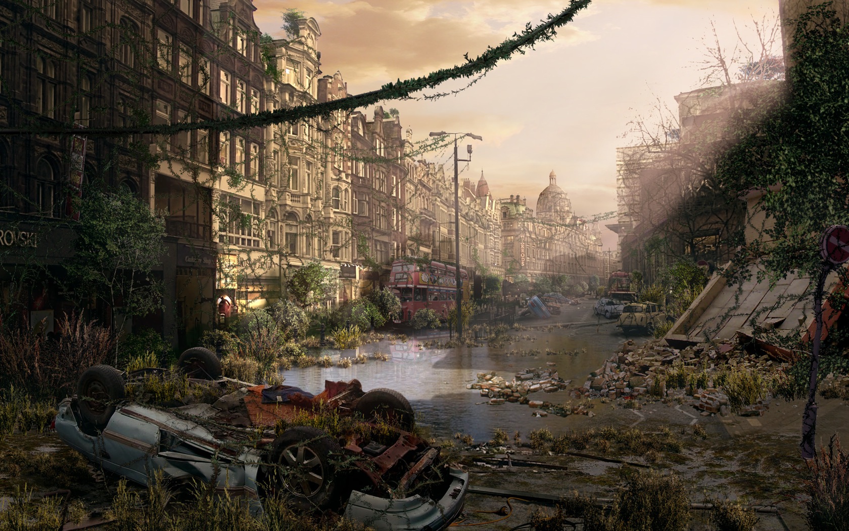 Download mobile wallpaper Post Apocalyptic, Sci Fi for free.
