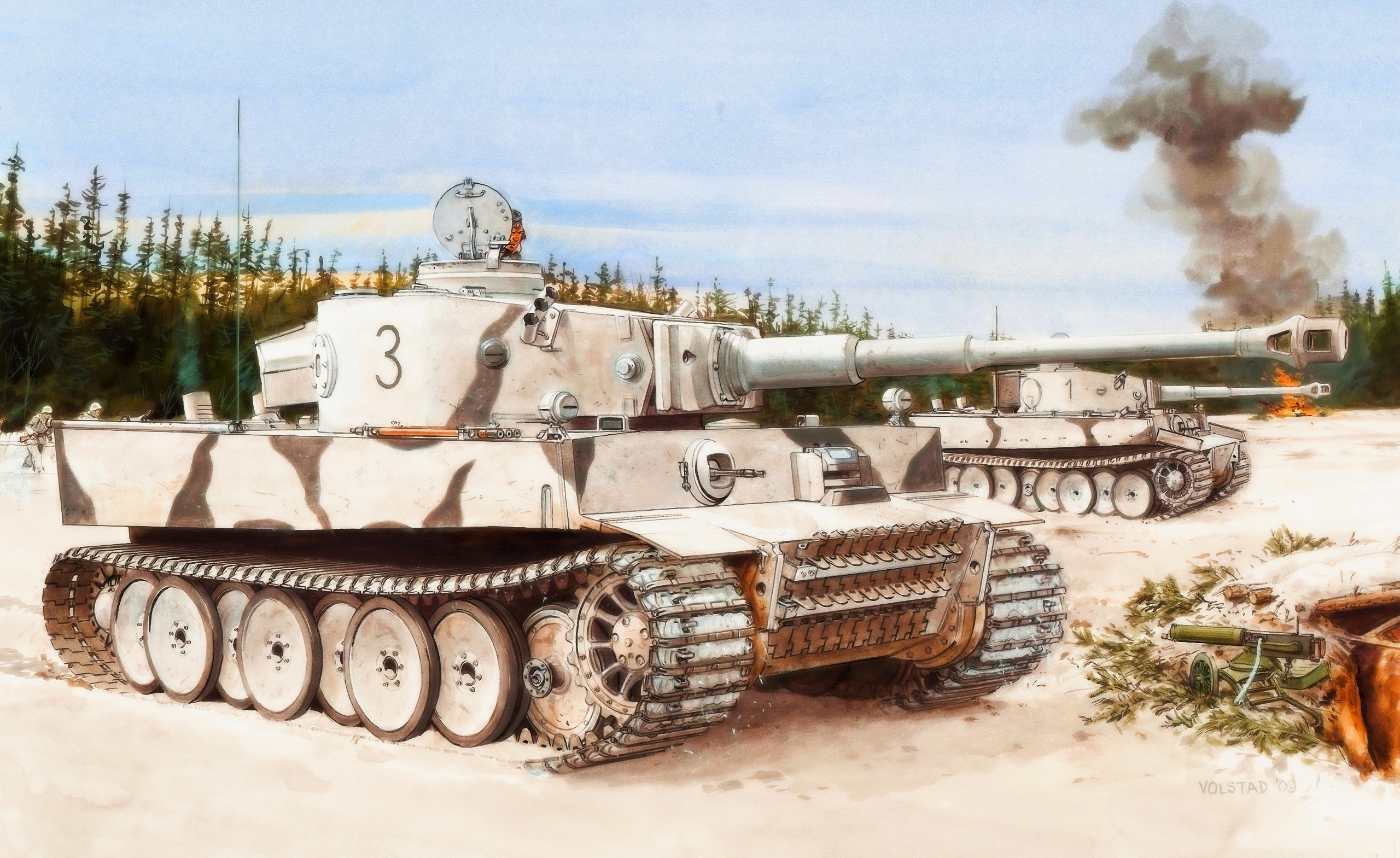 352203 завантажити картинку військовий, тигр і, танки - шпалери і заставки безкоштовно