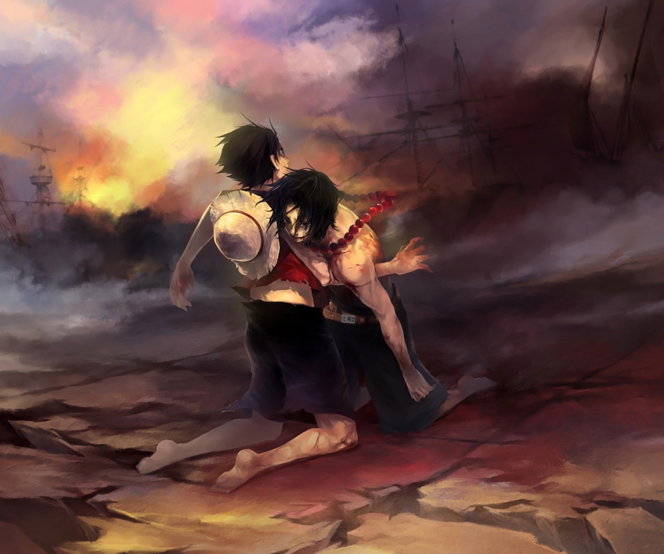 Baixar papel de parede para celular de Anime, Portgas D Ace, One Piece, Monkey D Luffy gratuito.