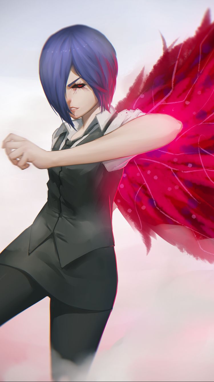 Téléchargez des papiers peints mobile Animé, Tokyo Ghoul, Touka Kirishima gratuitement.