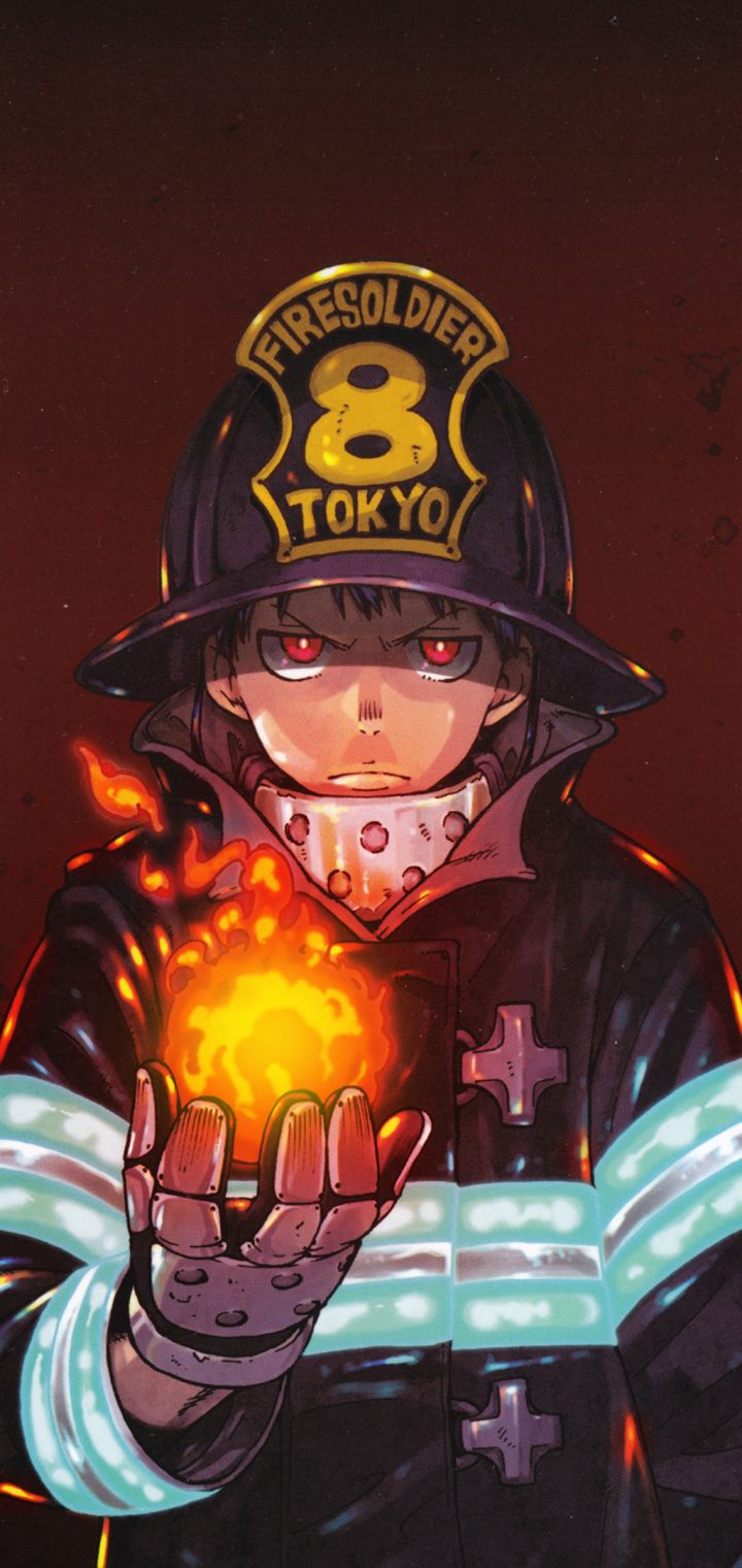 1427254 скачать обои аниме, пламенная бригада пожарных, энен но сёбутай - заставки и картинки бесплатно