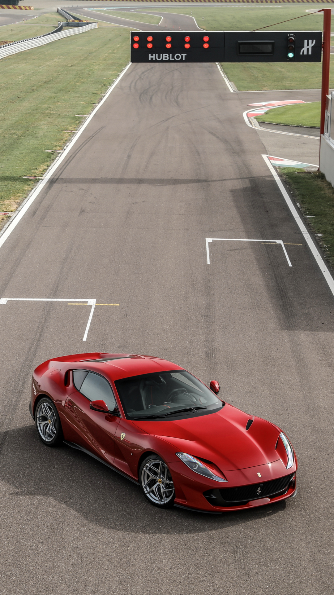 Download mobile wallpaper Ferrari, Car, Vehicle, Ferrari 812 Superfast, Vehicles, Grand Tourer for free.