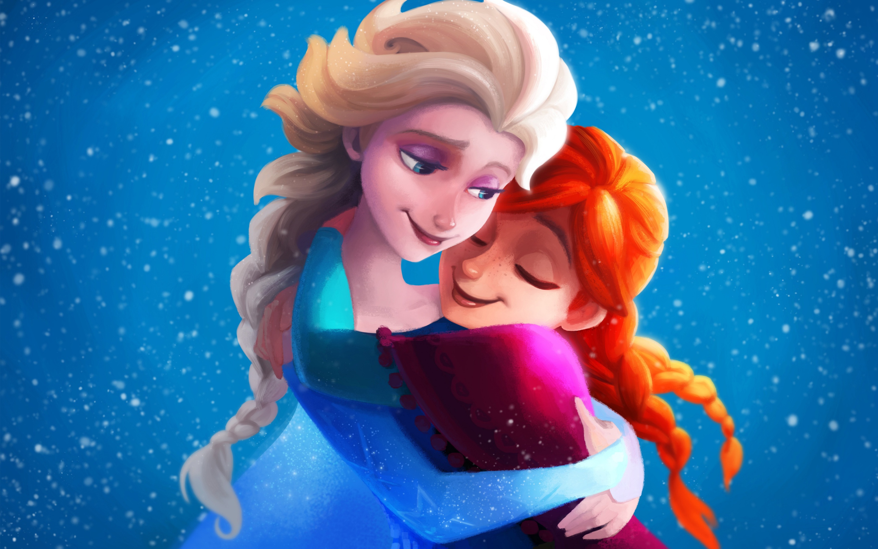 Descarga gratis la imagen Películas, Frozen: El Reino Del Hielo, Congelado (Película), Ana (Congelada), Elsa (Congelada) en el escritorio de tu PC