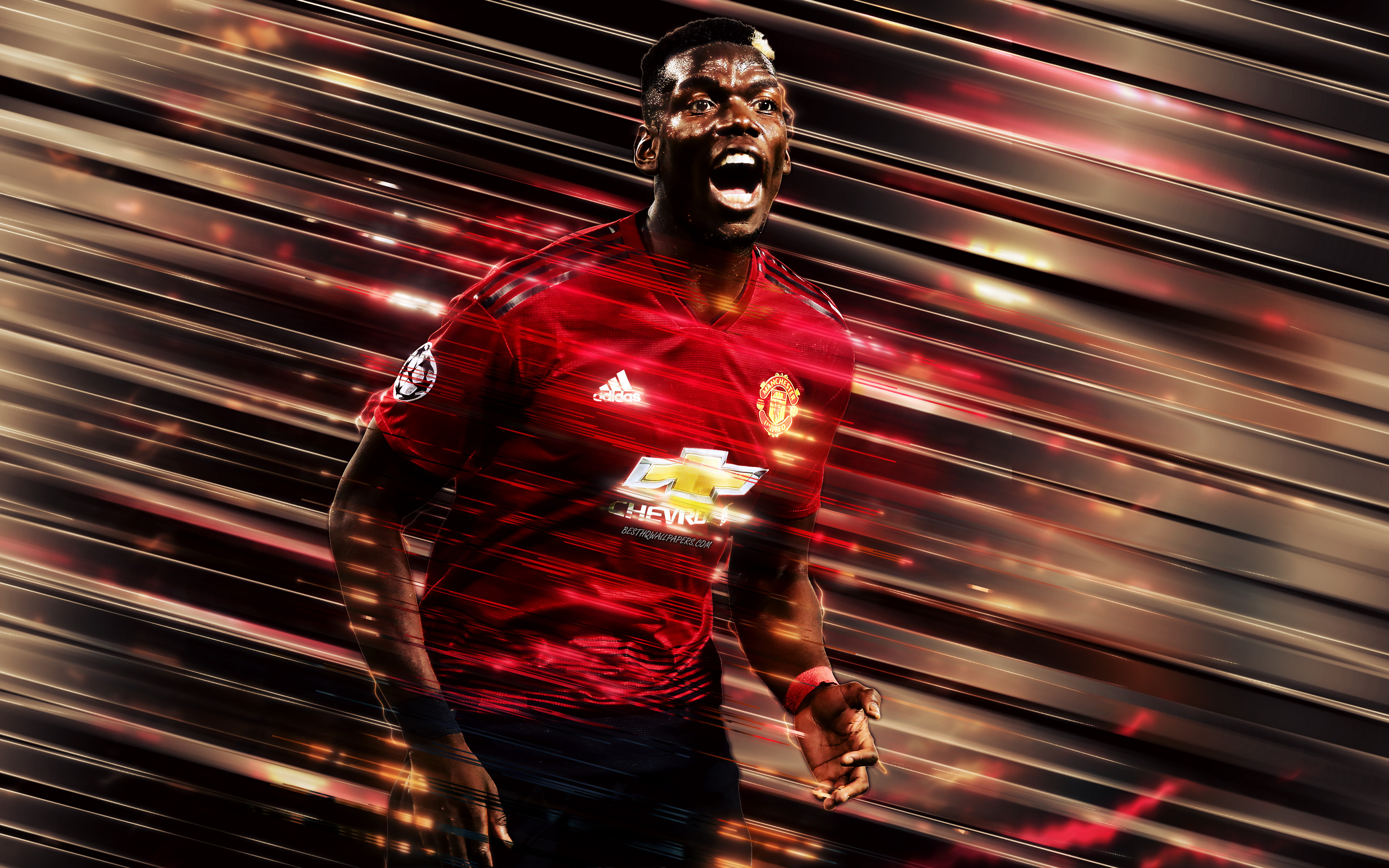 Laden Sie das Sport, Fußball, Manchester United, Französisch, Paul Pogba-Bild kostenlos auf Ihren PC-Desktop herunter