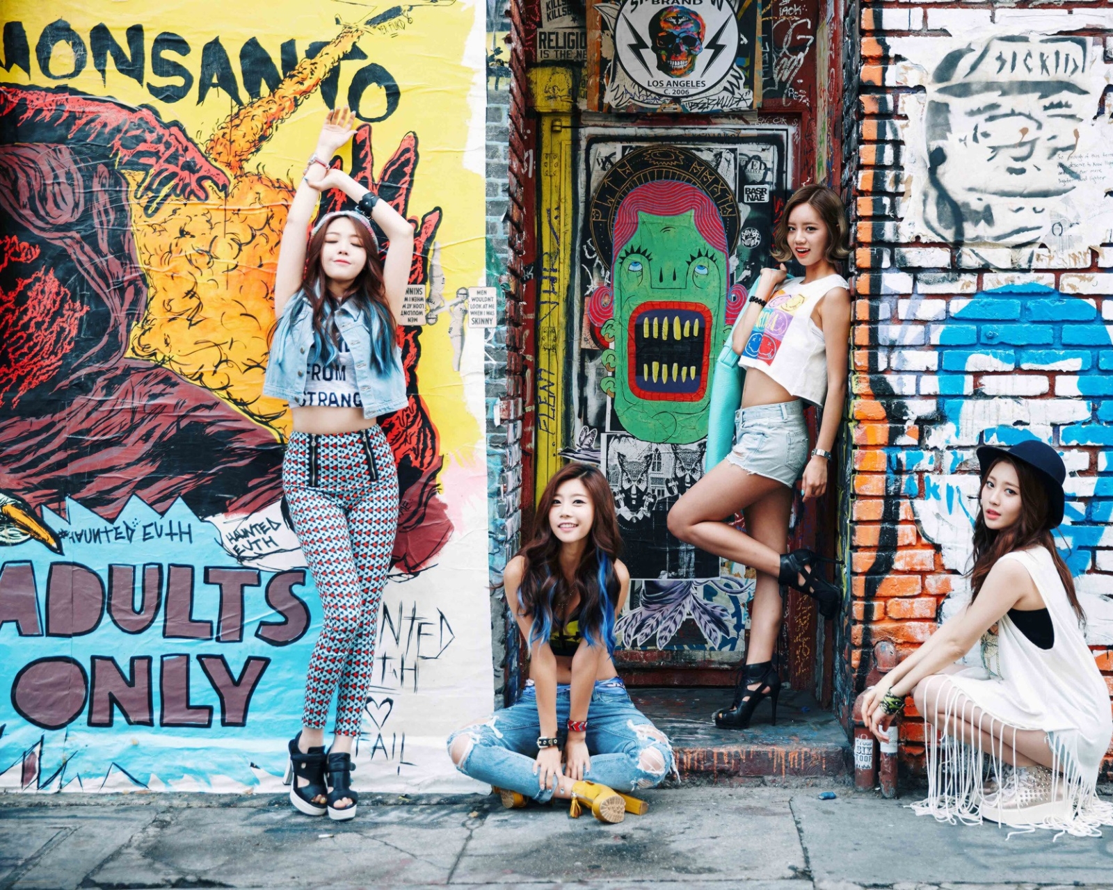 Free download wallpaper Music, Girl's Day on your PC desktop