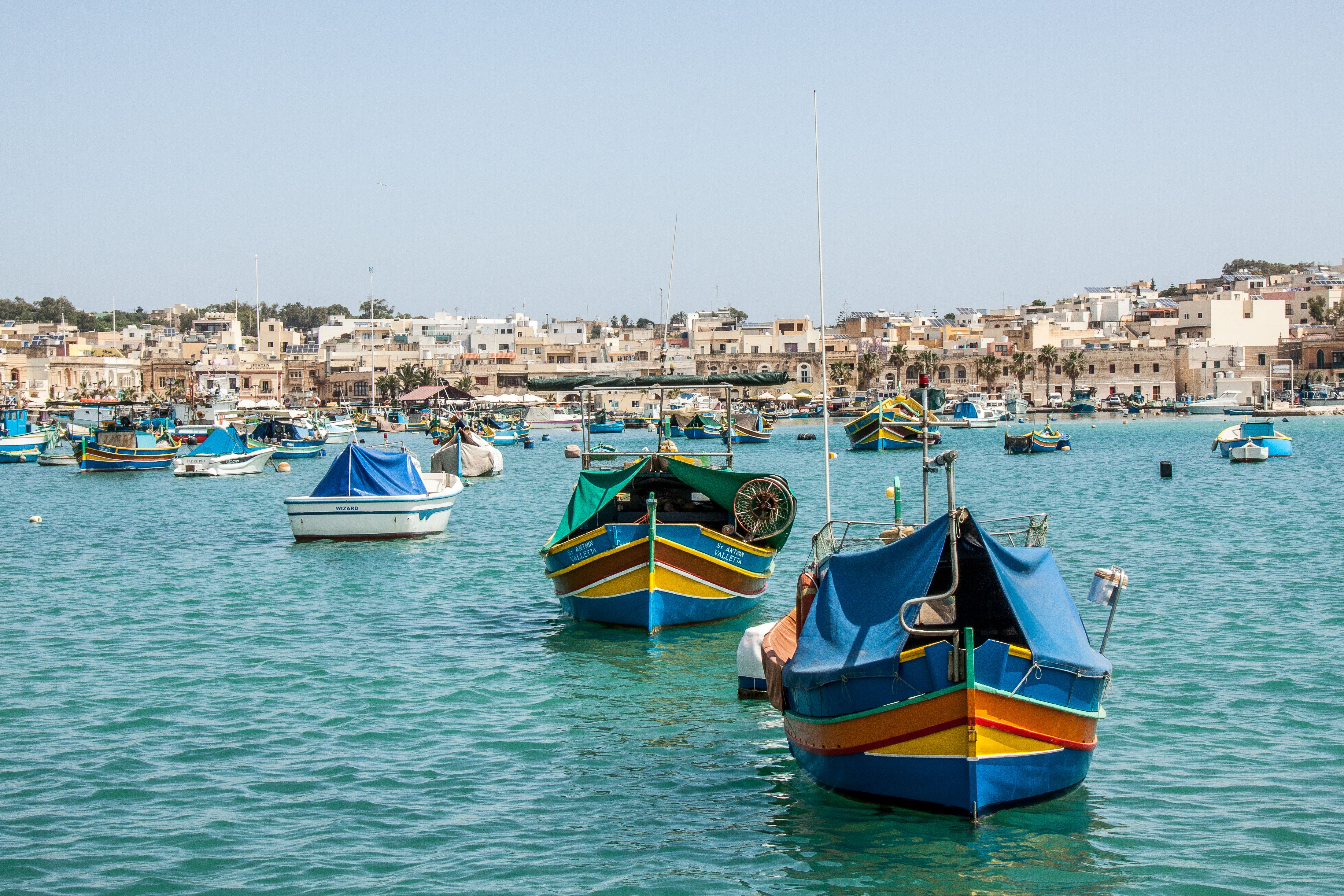 709546 descargar fondo de pantalla hecho por el hombre, marsaxlokk: protectores de pantalla e imágenes gratis